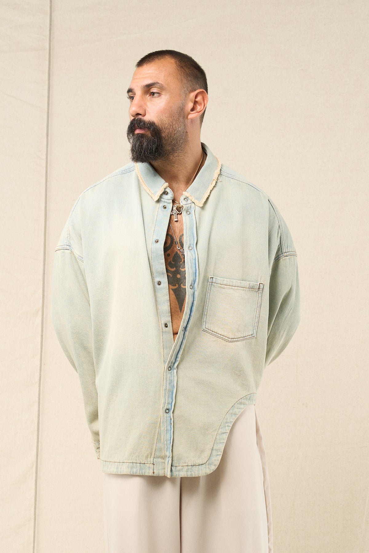 Jacket Denim Sabbiato