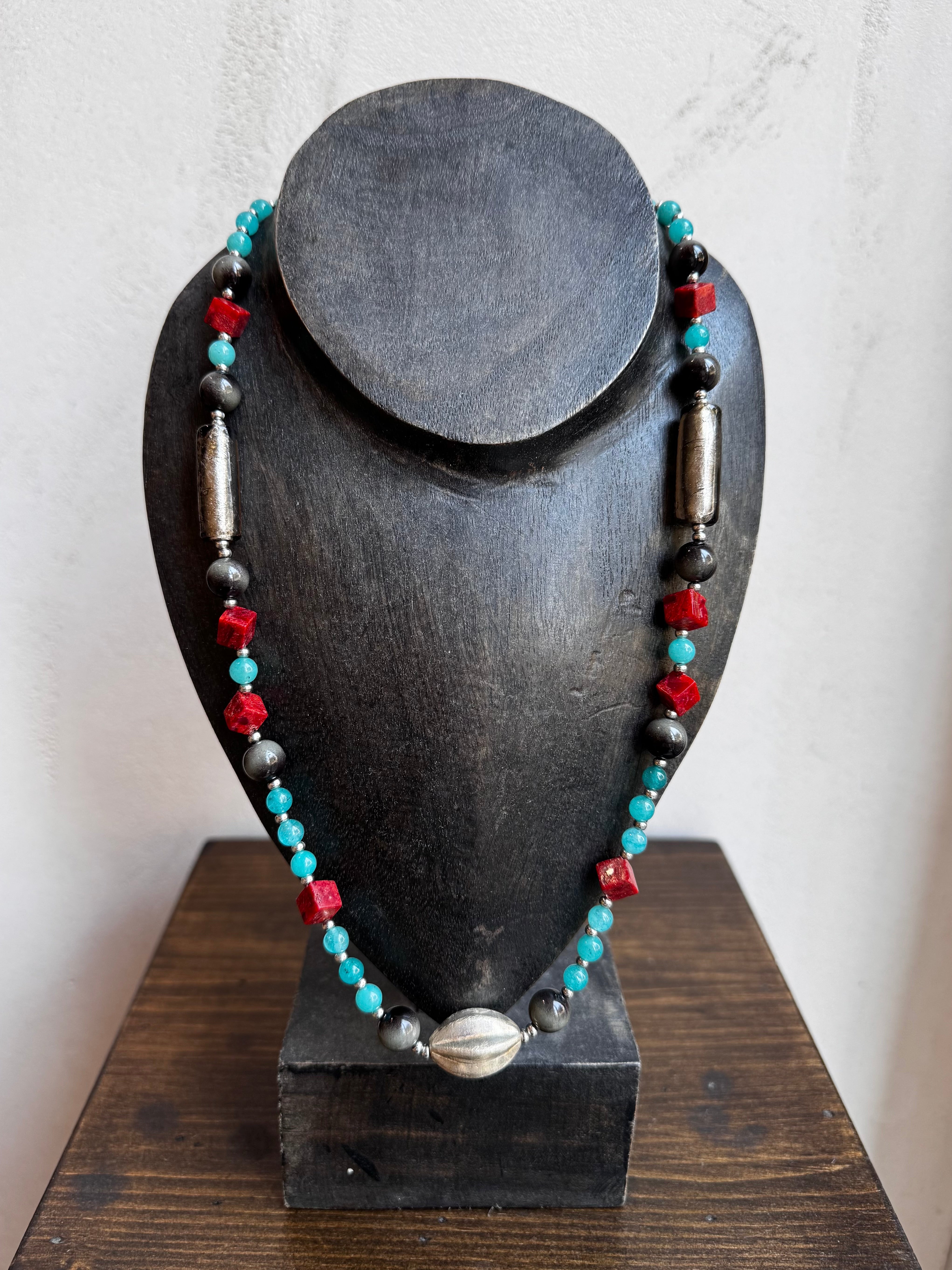 Collana lunga Sahara sunset