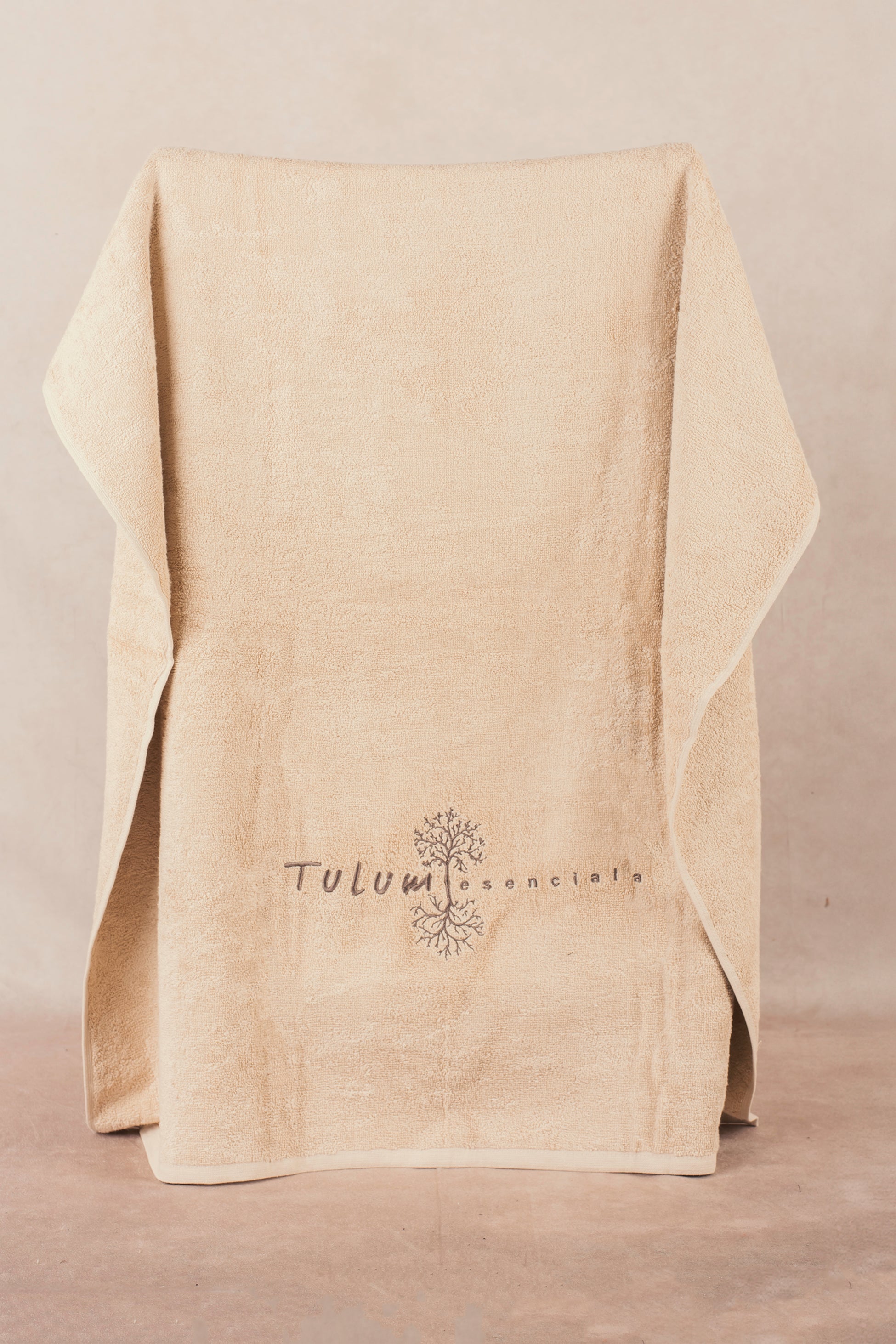 Telo mare in Spugna Beige