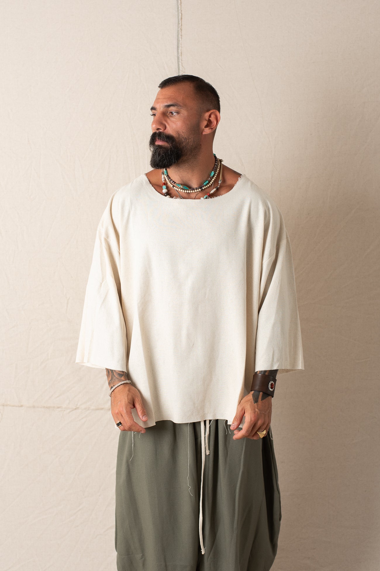 Maglia Oversize Naturale