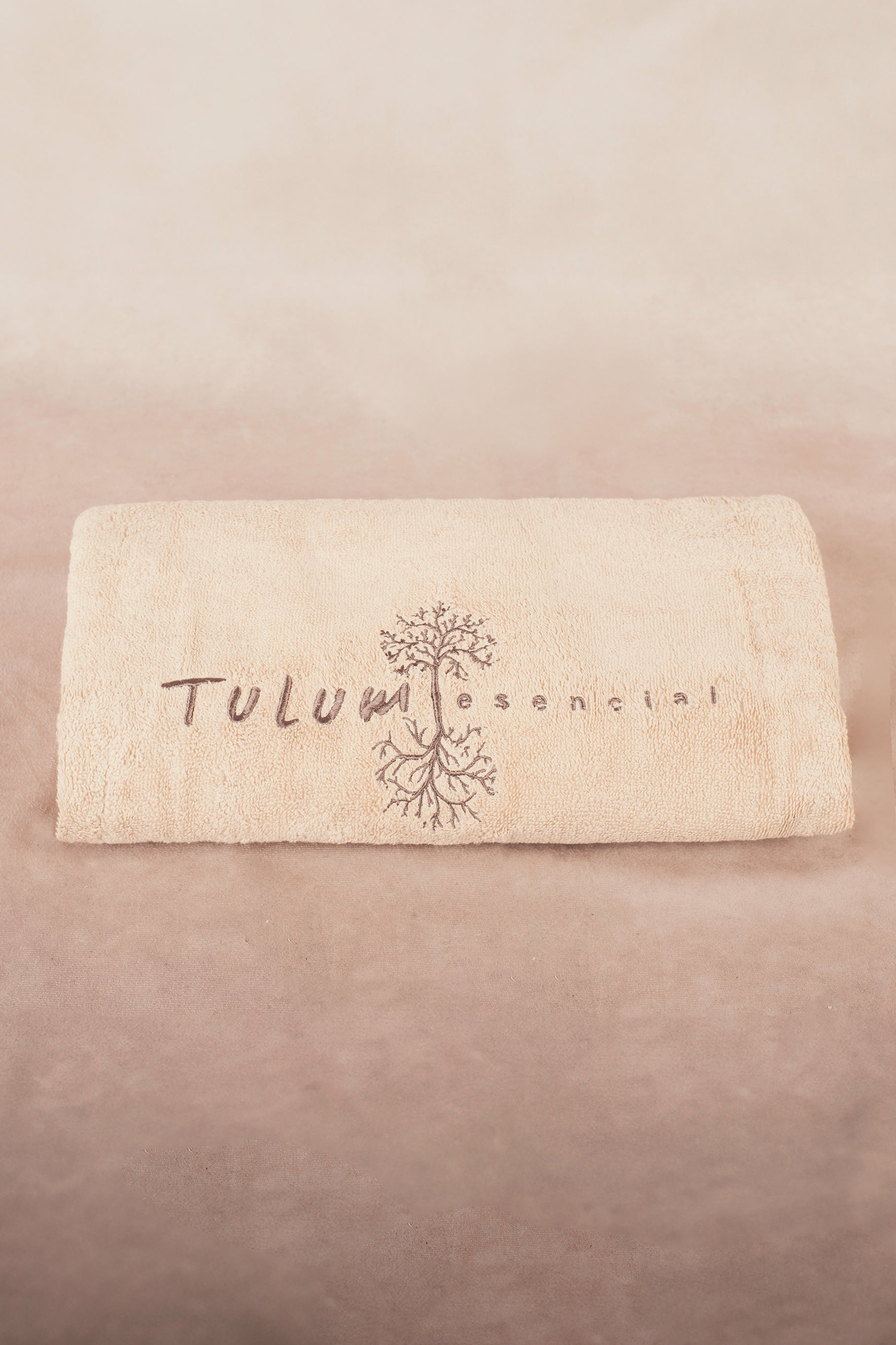 Telo mare in Spugna Beige