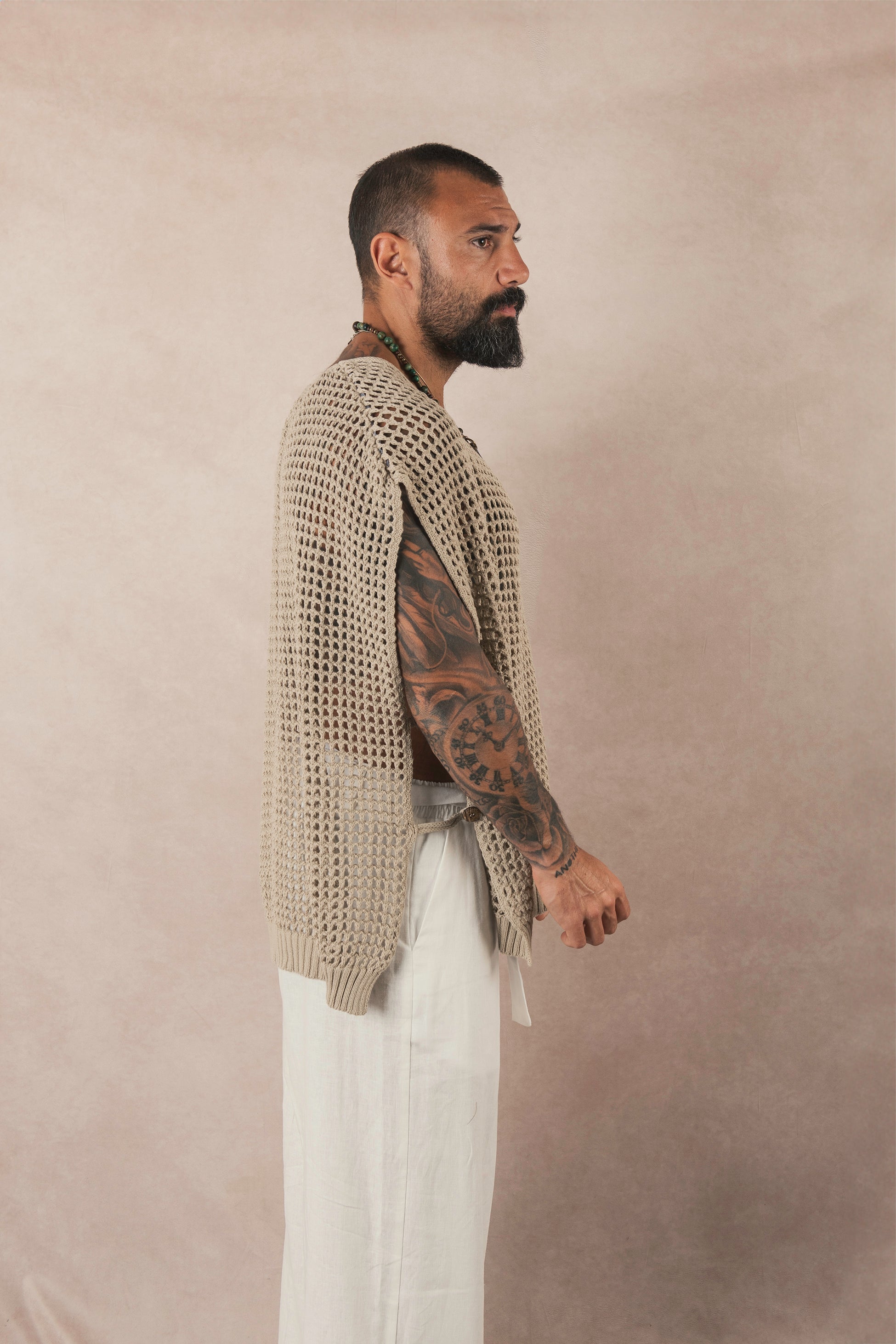 Smanicato In Maglia Open Corda