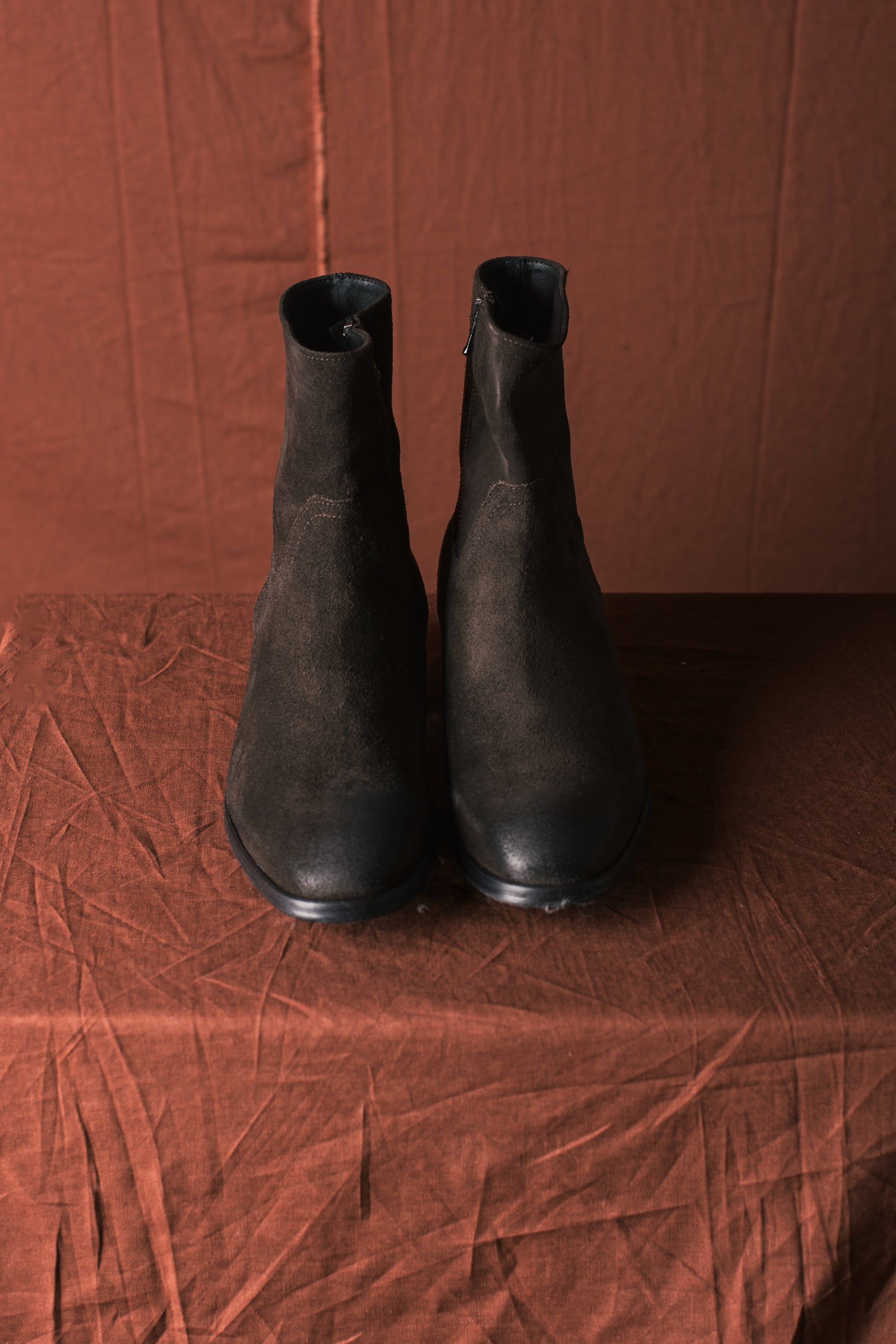 Stivale Con Zip Moro