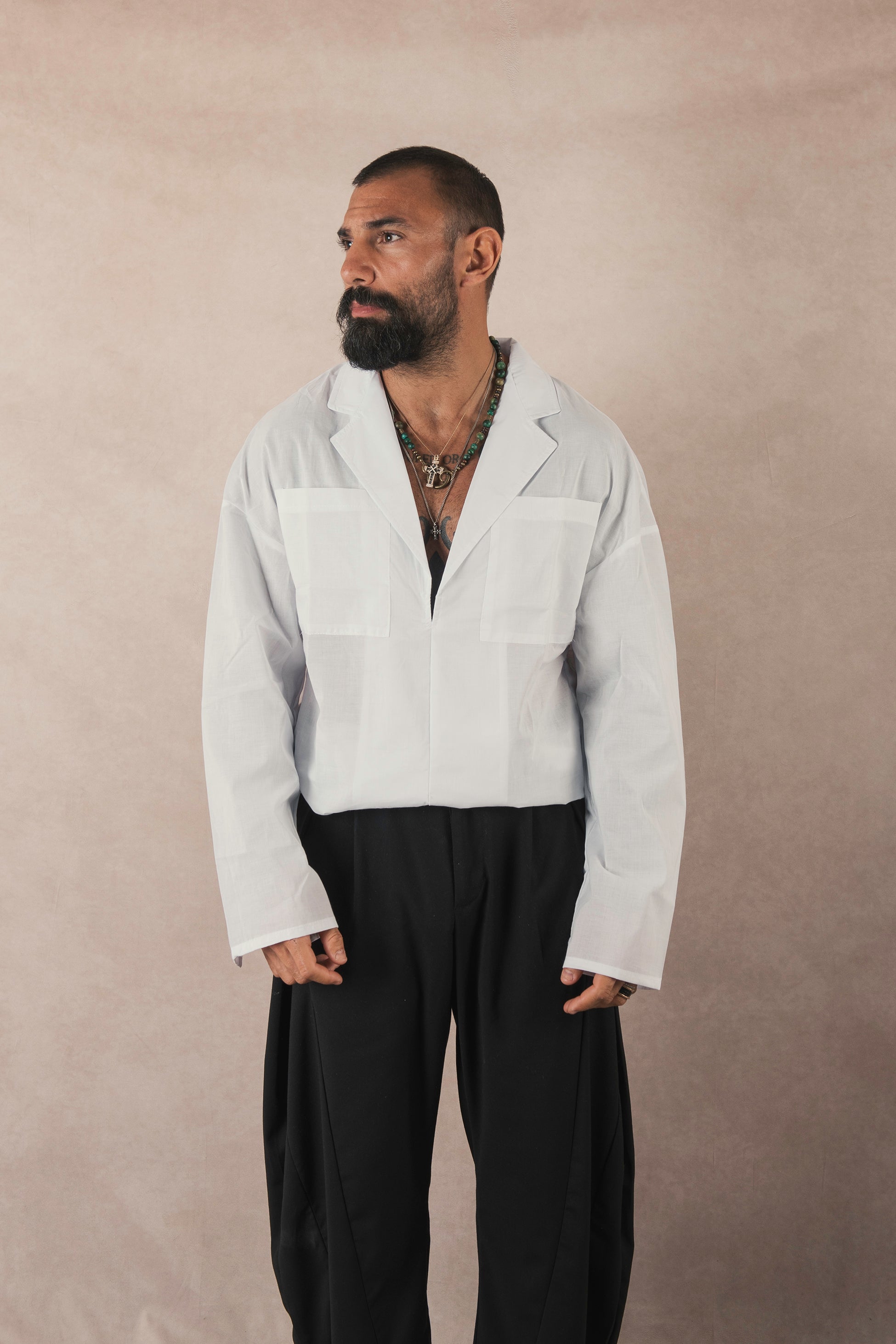 White Cotton Shirt
