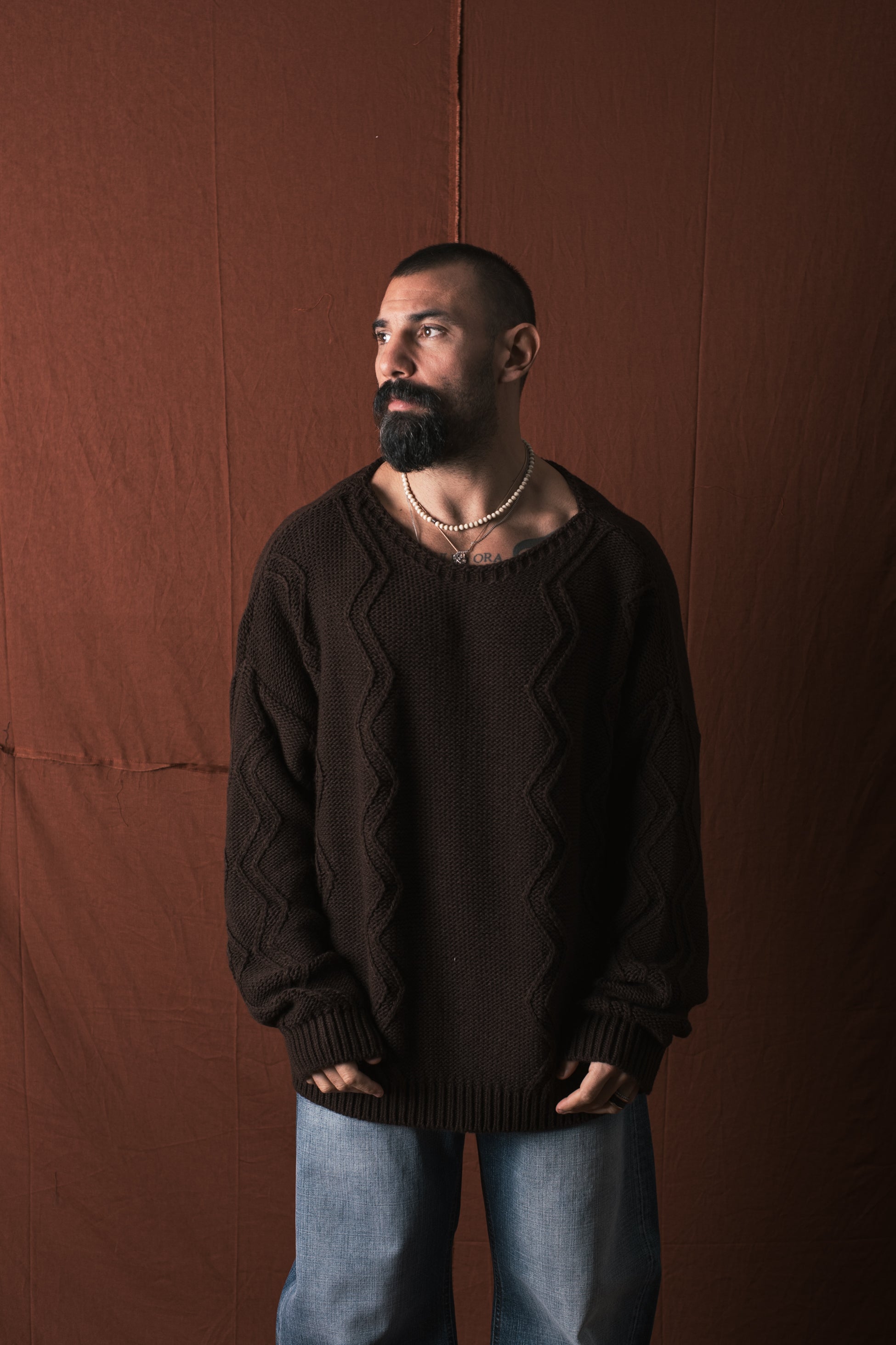 Girocollo Big Over Moro