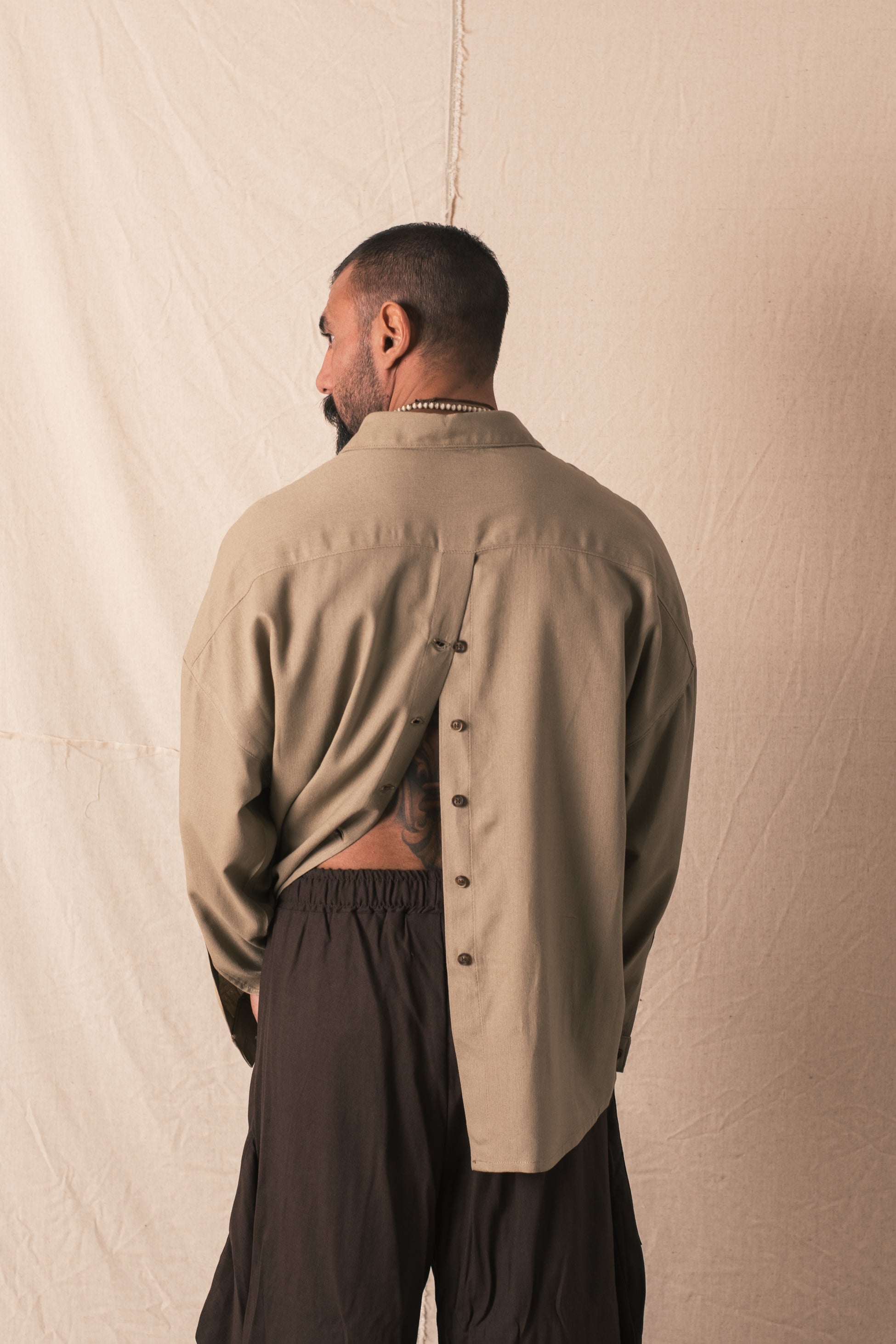 Camicia Bottoni 2.0 Khaki