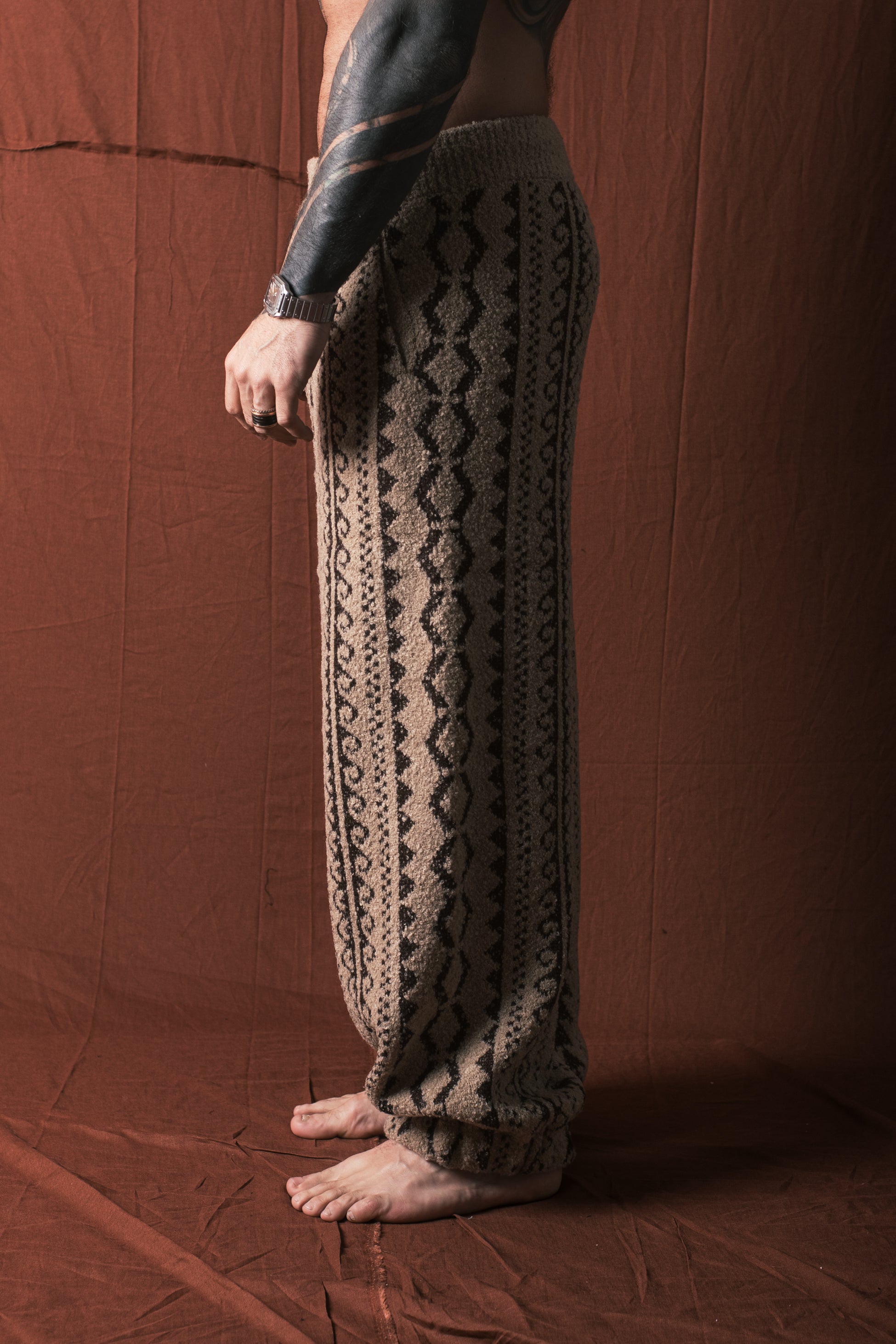 Harem In Lana Beige/Moro