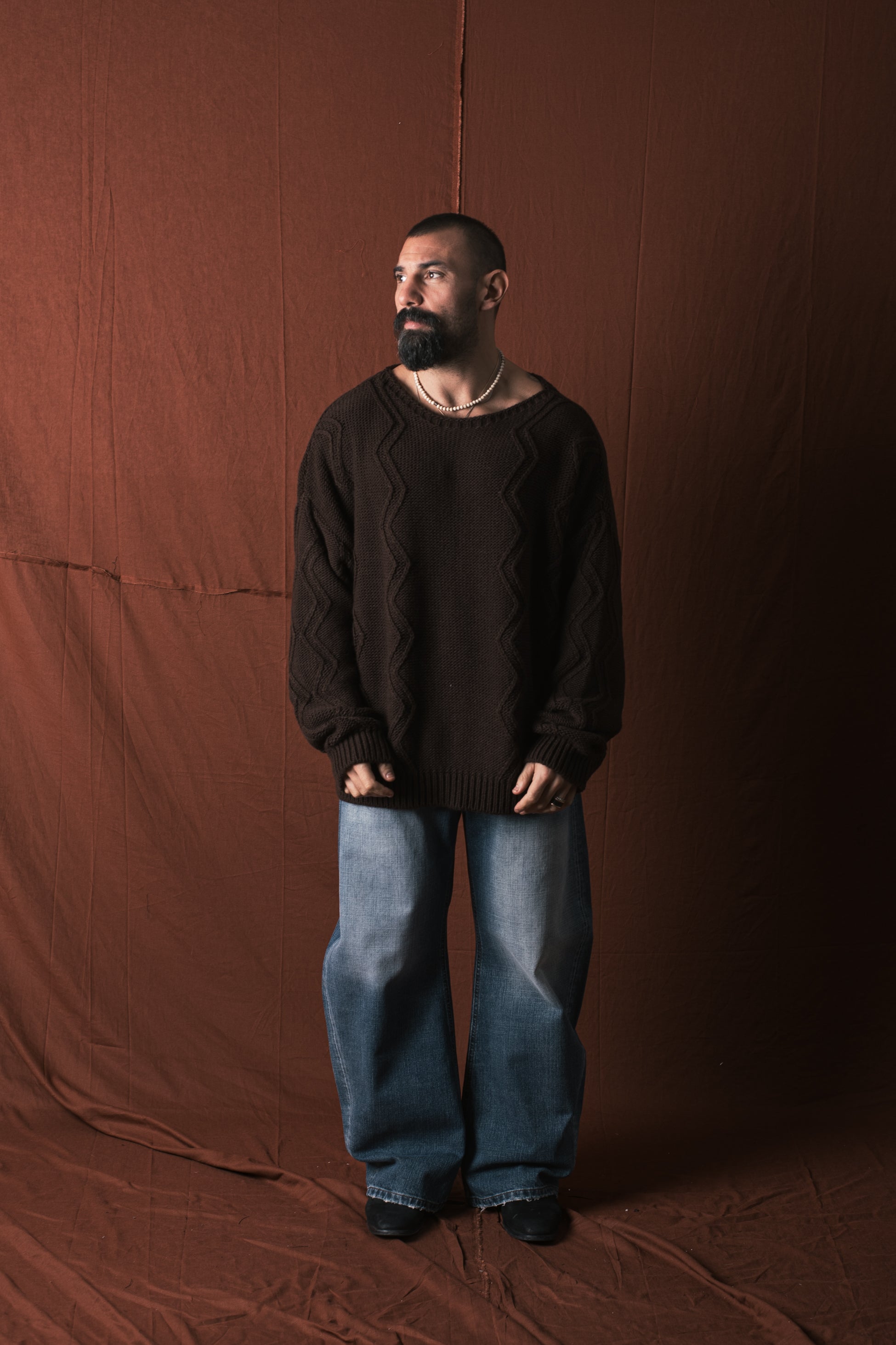 Girocollo Big Over Moro