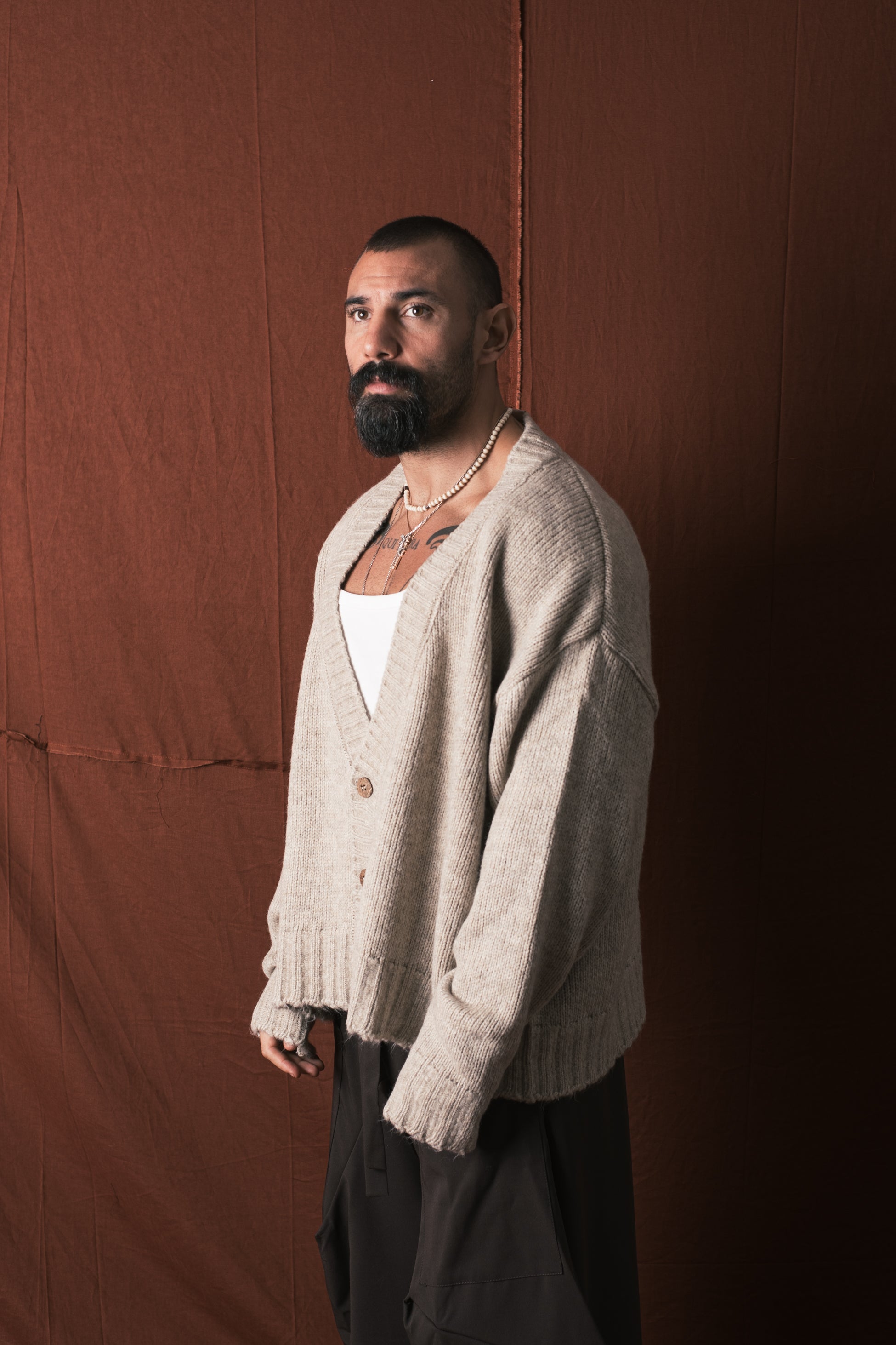 Cardigan Big Over Corda