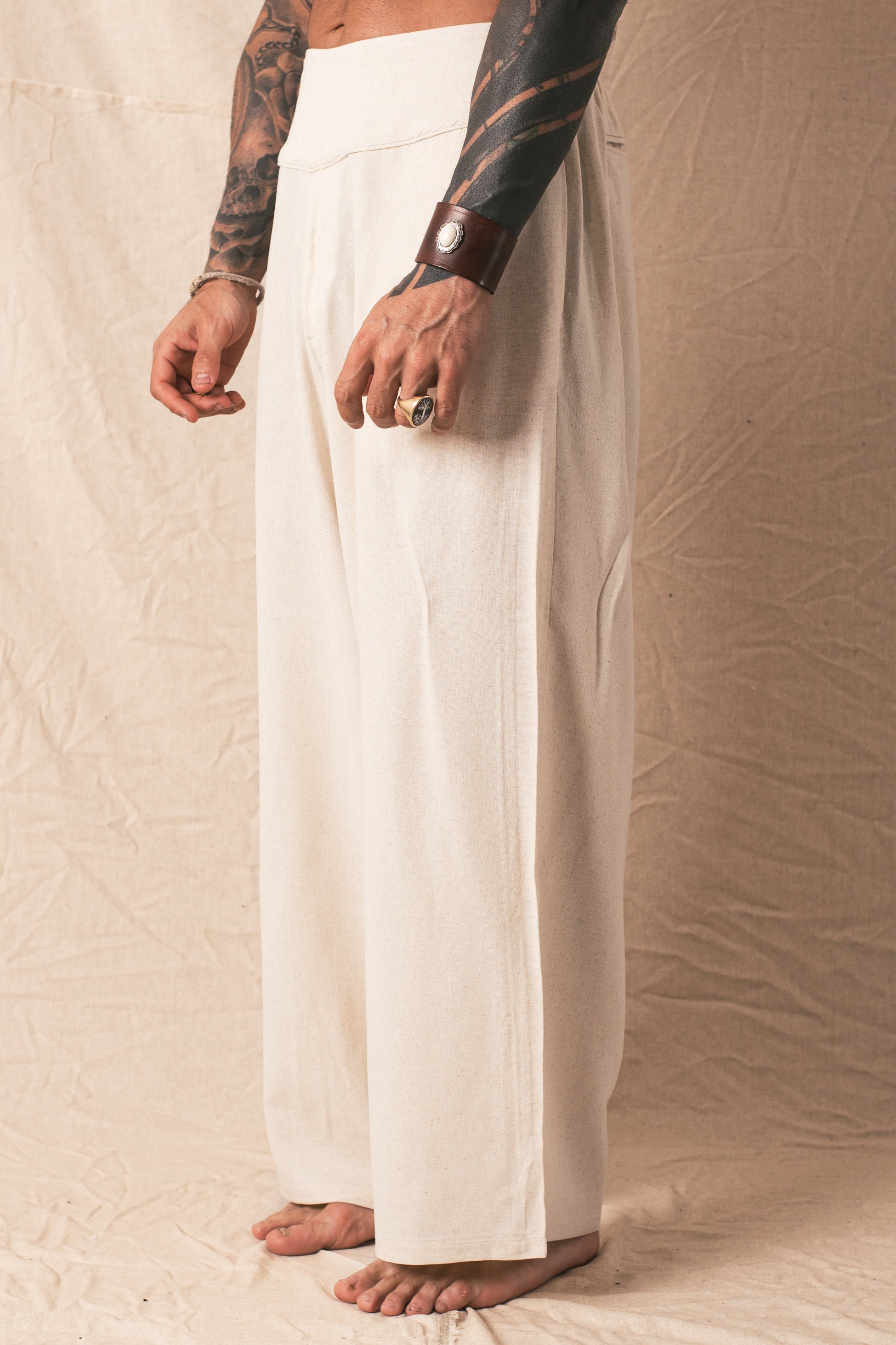 Pantalone Ritual Naturale Lino