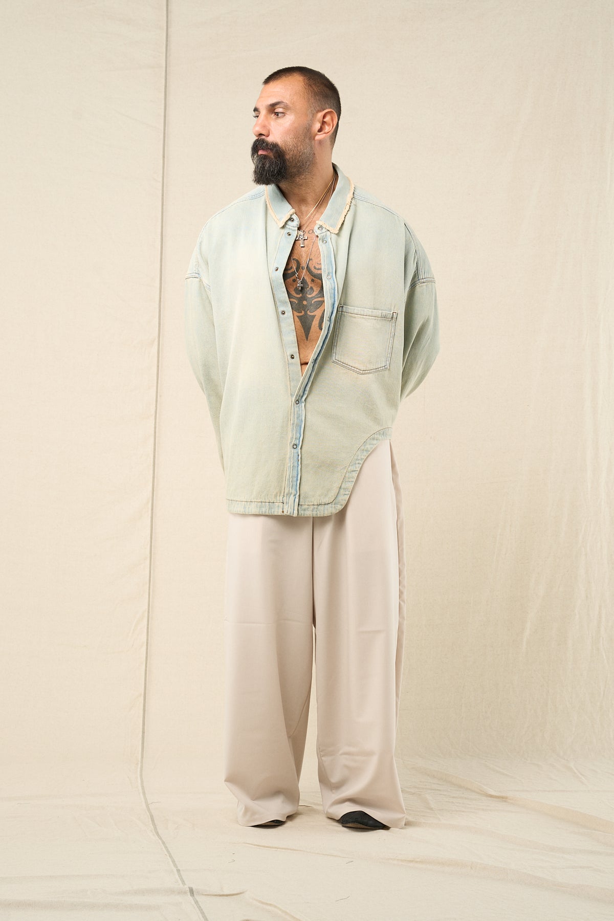 Jacket Denim Sabbiato