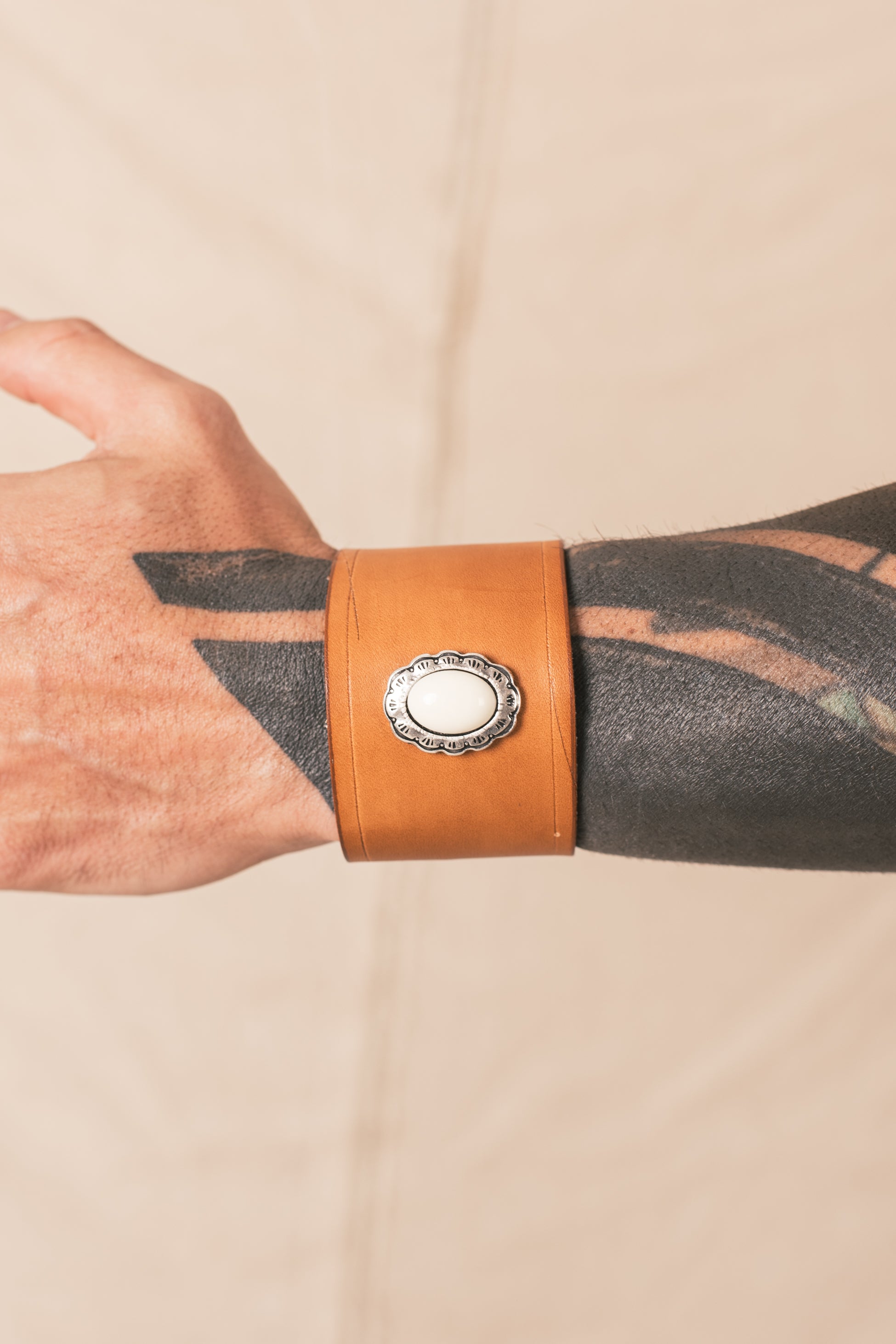 Bracciale Ojos Cuoio