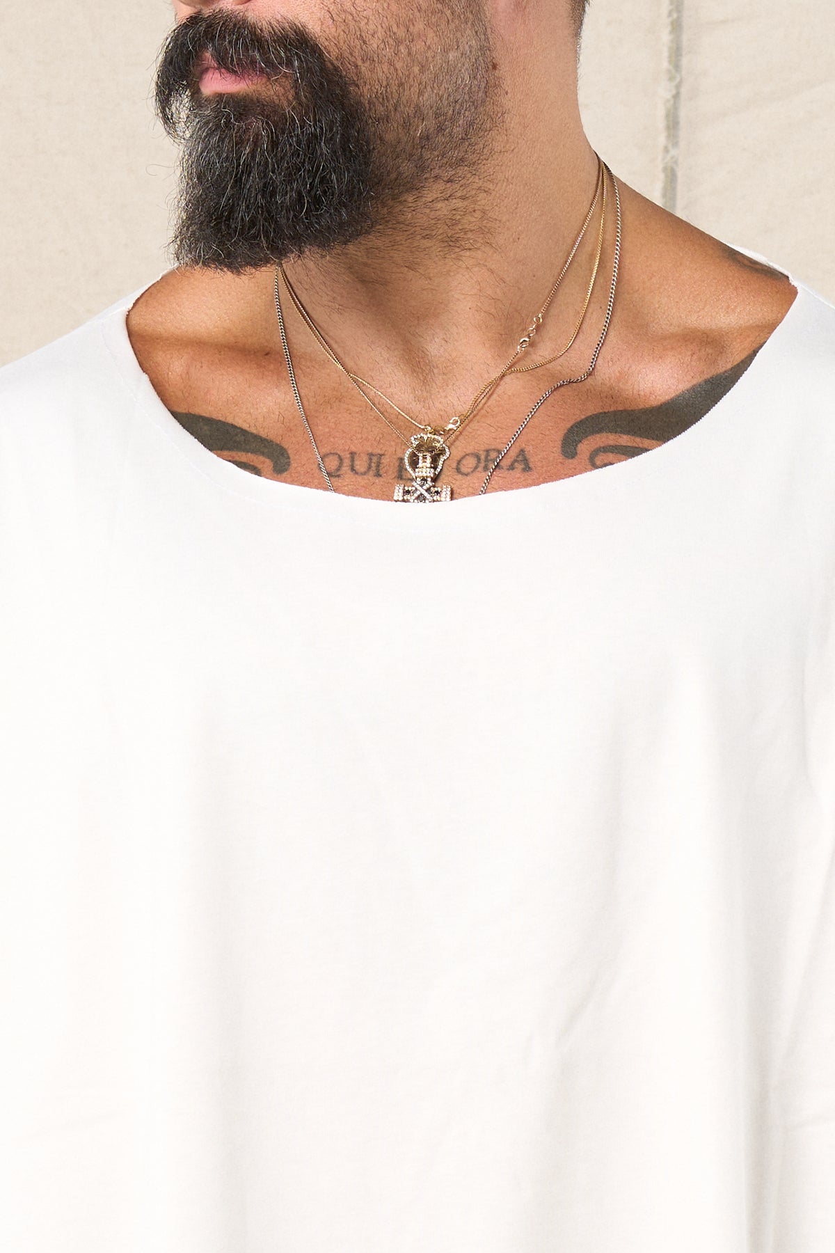 Camiseta Core Oversize Blanco