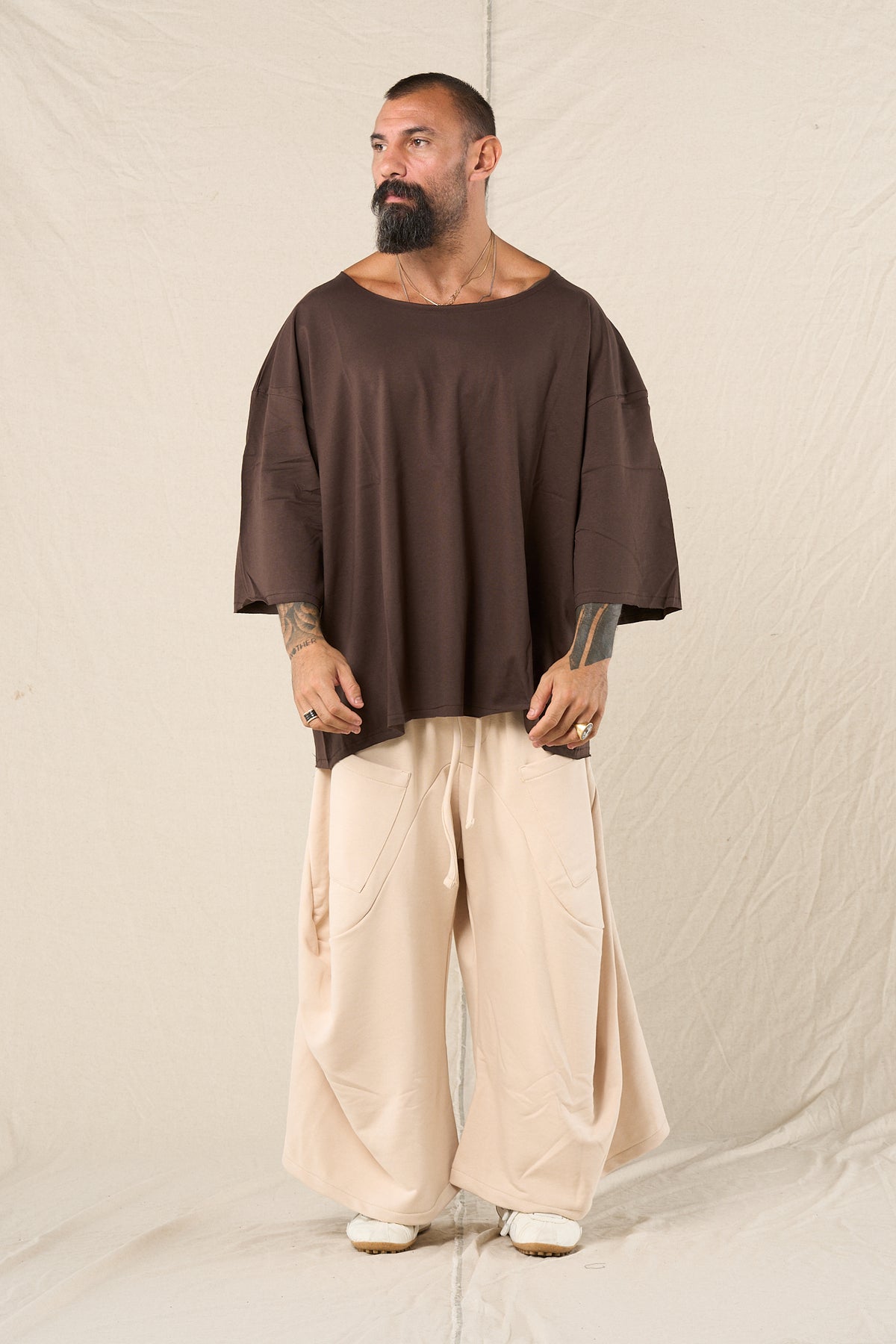 Camiseta Core Oversize Blanco
