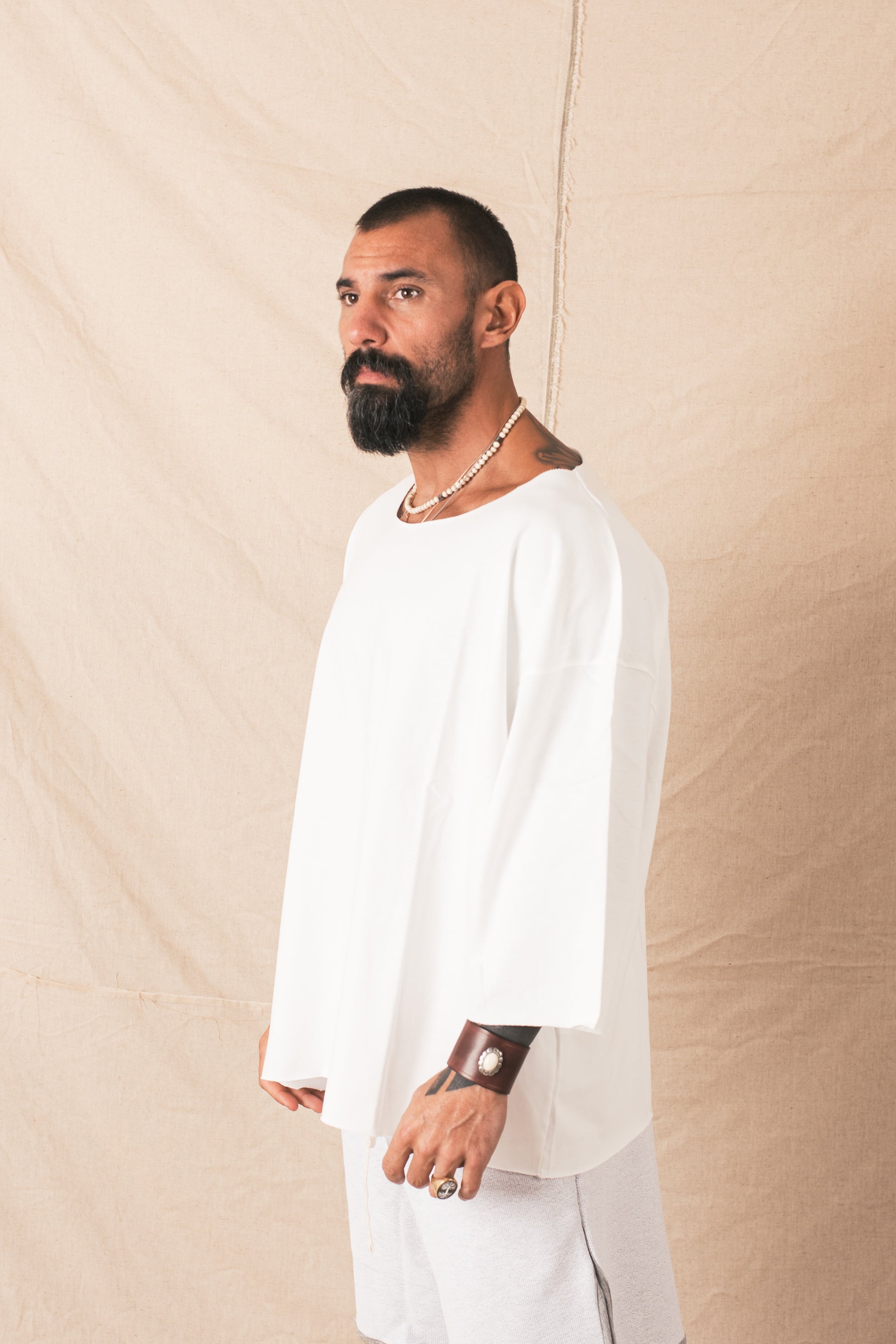 Maglia Core Oversize Bianco