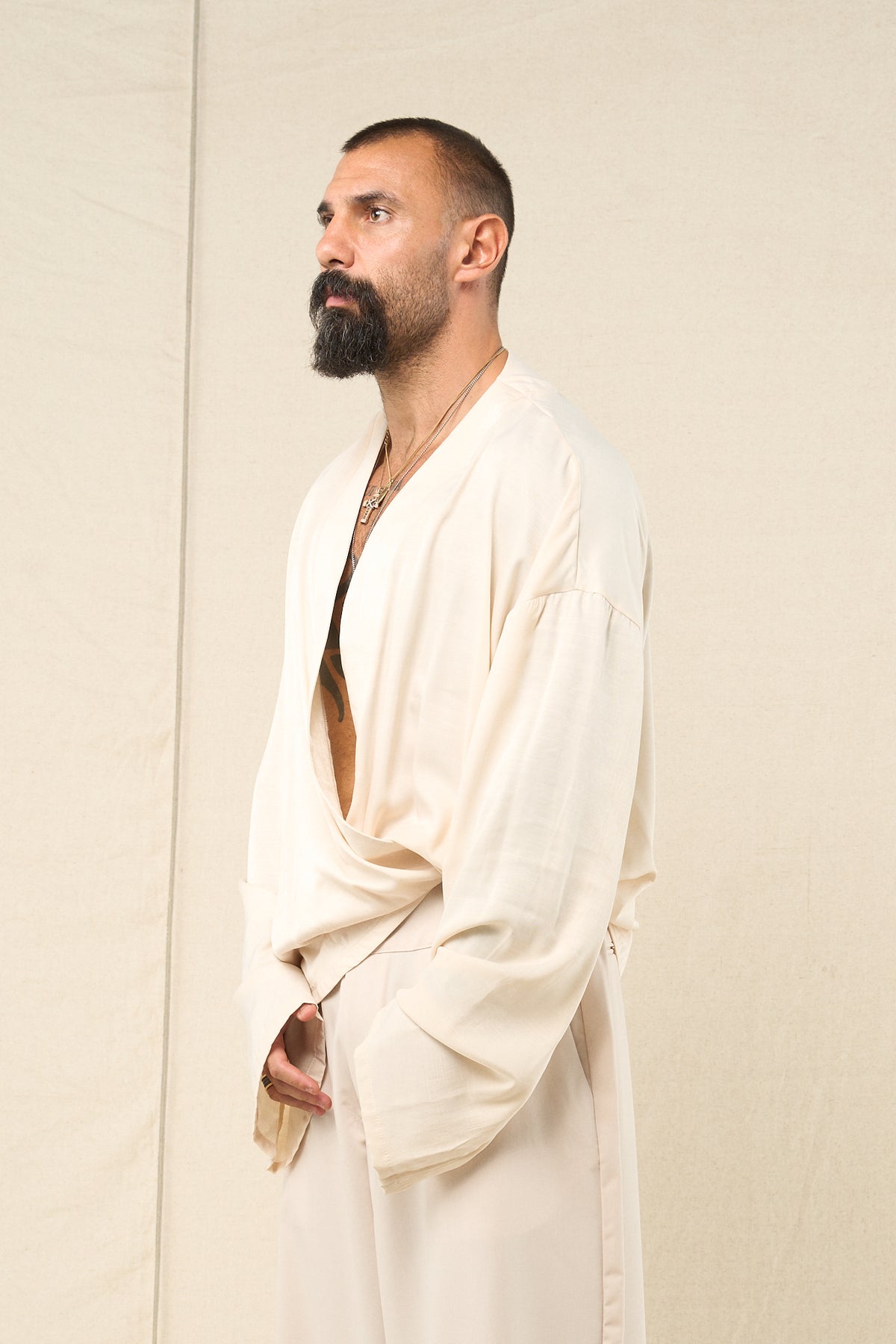 Kimono Incrocio Crema