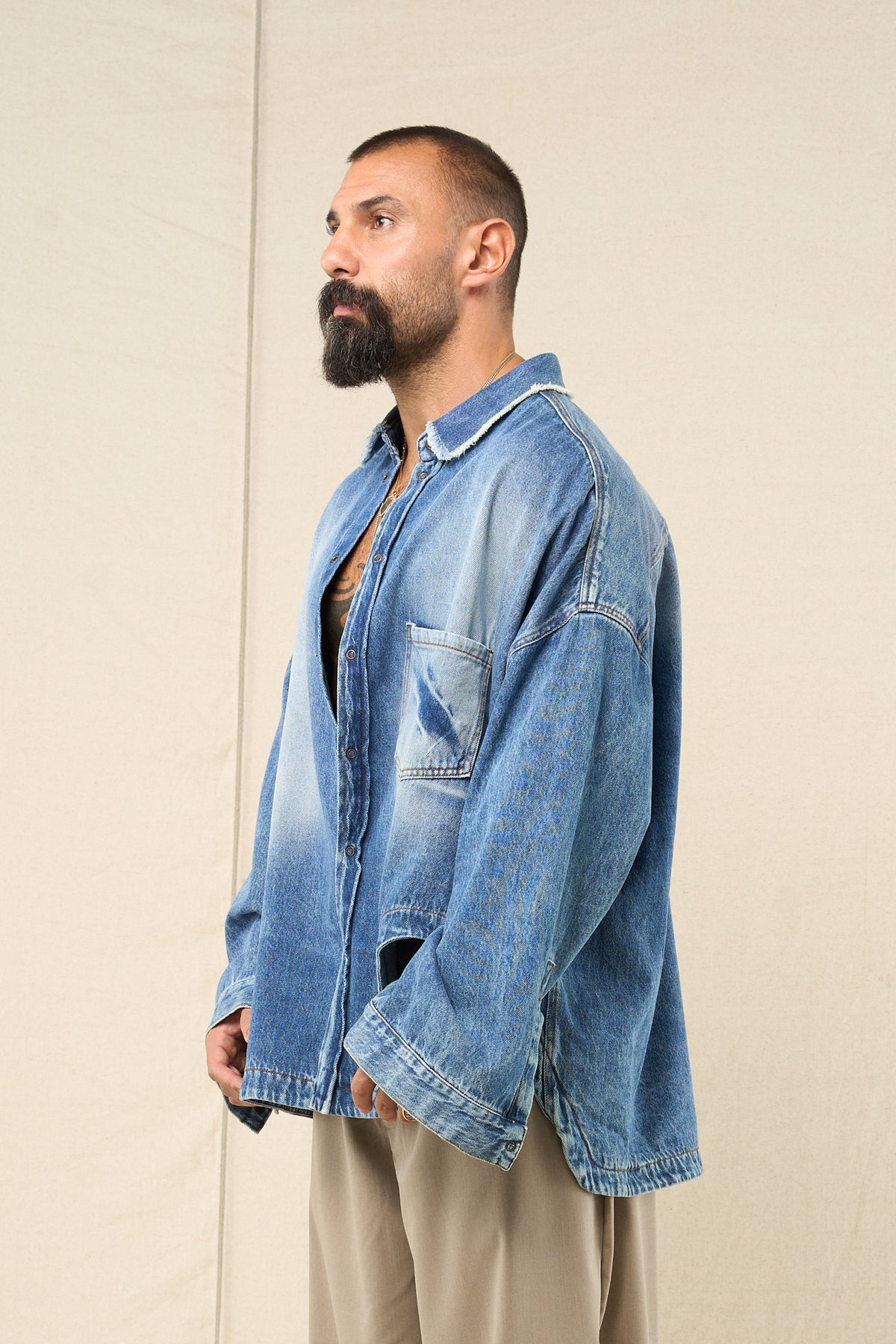 Jacket Denim Stone Wash