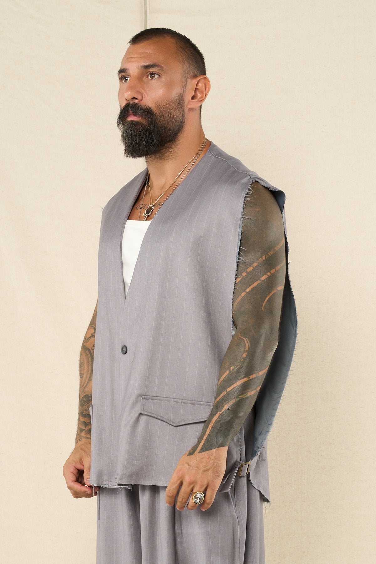 Smanicato Eclipse Grigio Gessato