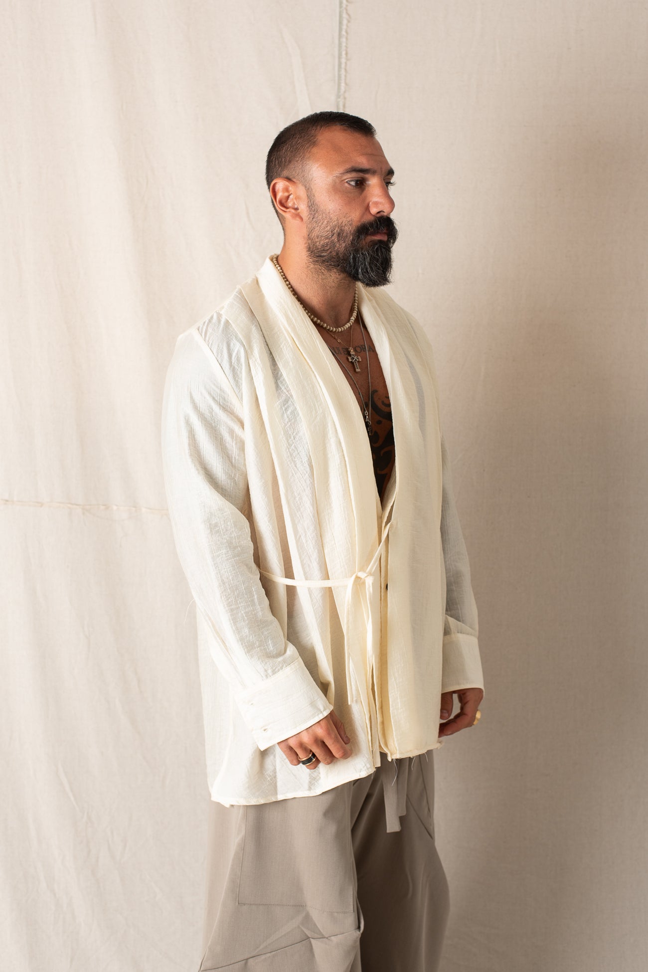 Camicia Nobu Crema