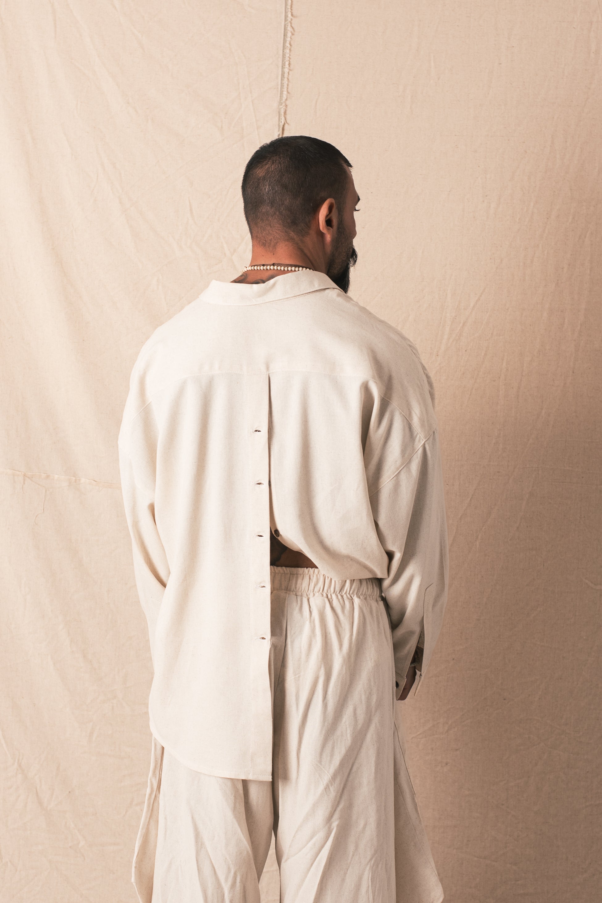 Camicia Bottoni 2.0 Naturale