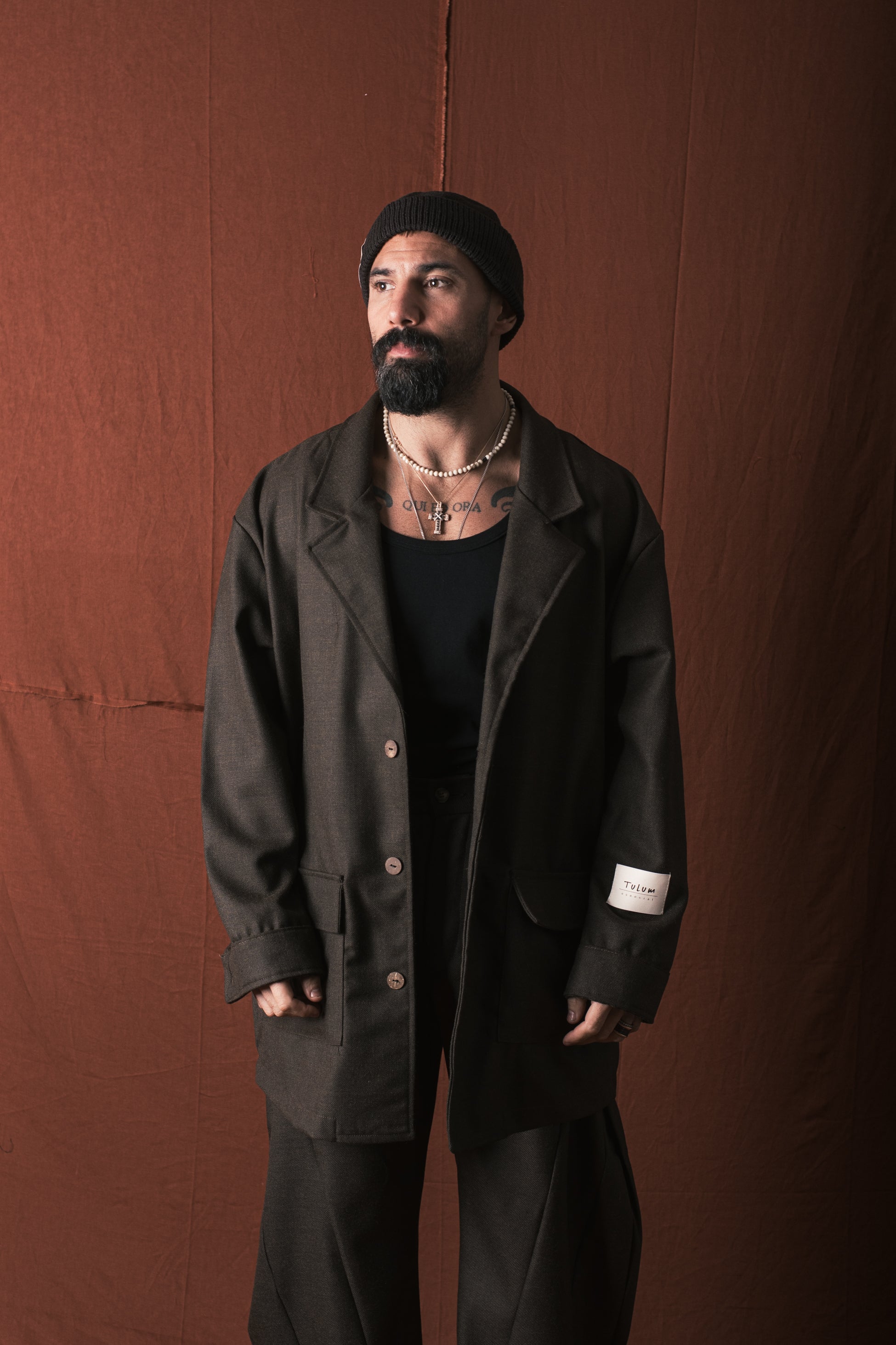 Giaccone in Lana Moro