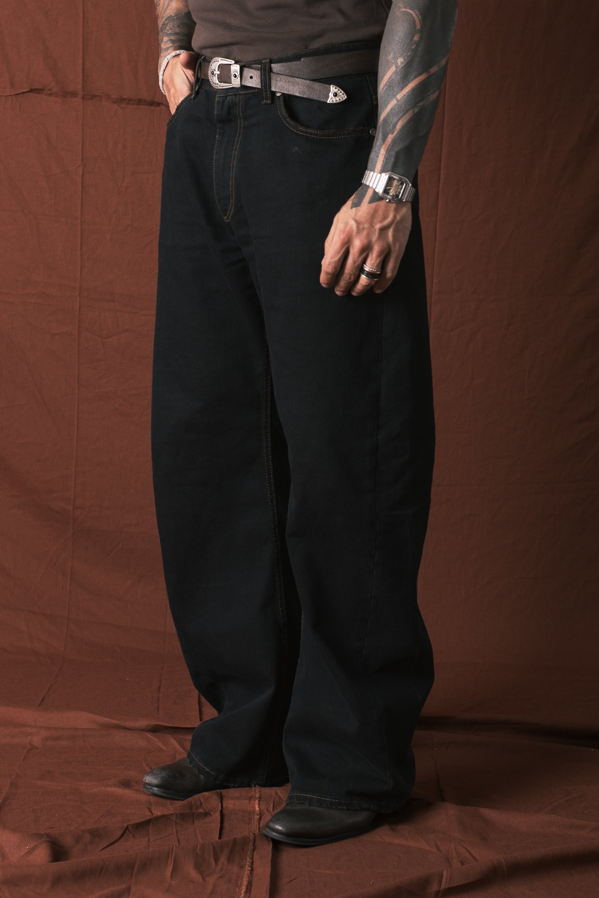 Jeans Torsion Nero