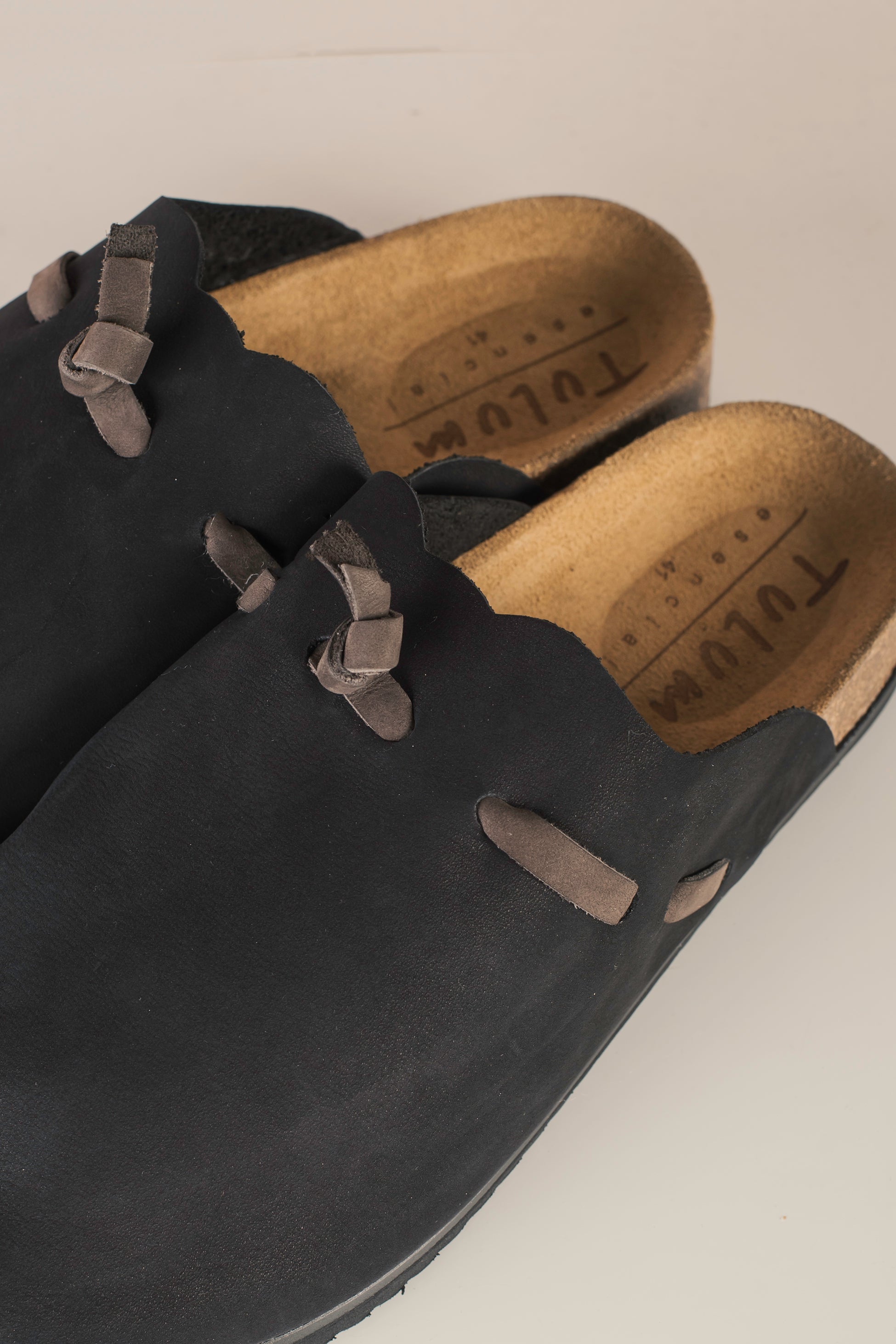 Mules Tulum Laccio nero