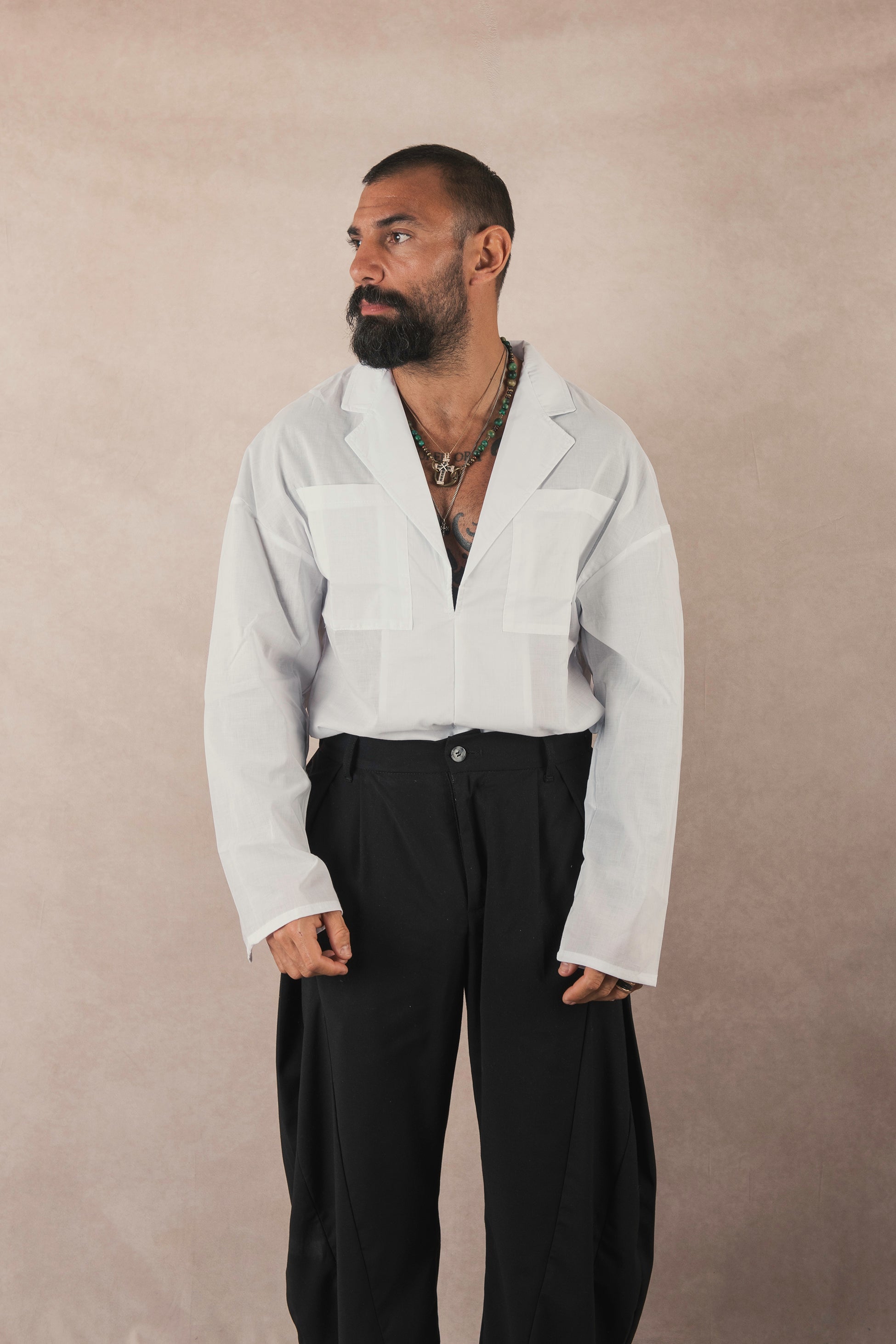 White Cotton Shirt