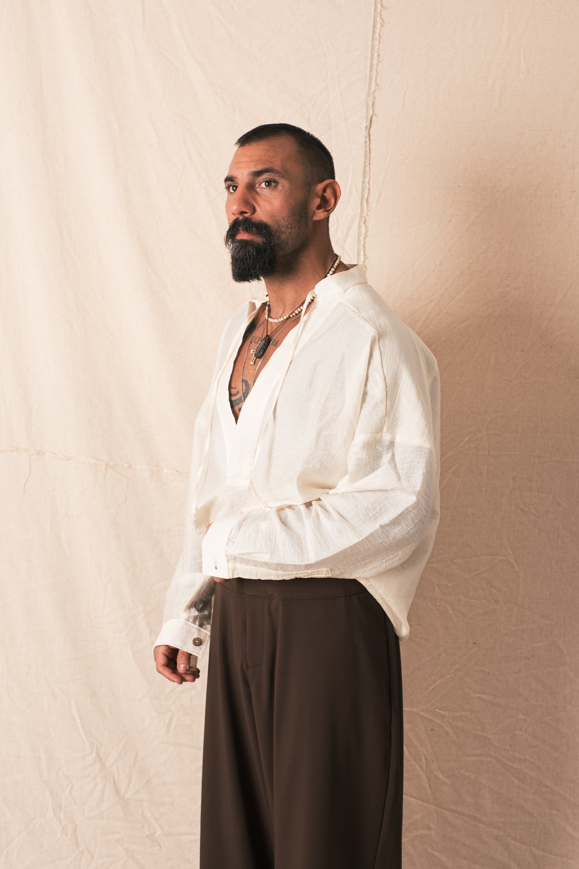 Casacca Laccio Crema