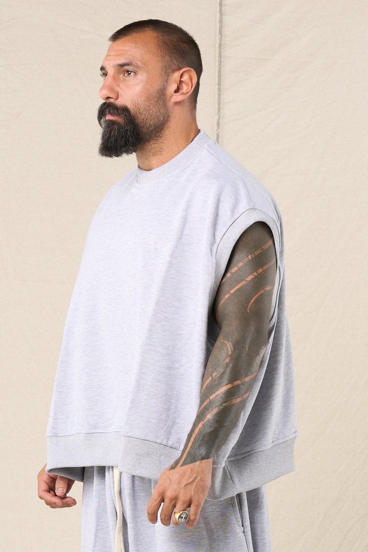 Smanicato BigOver Grigio