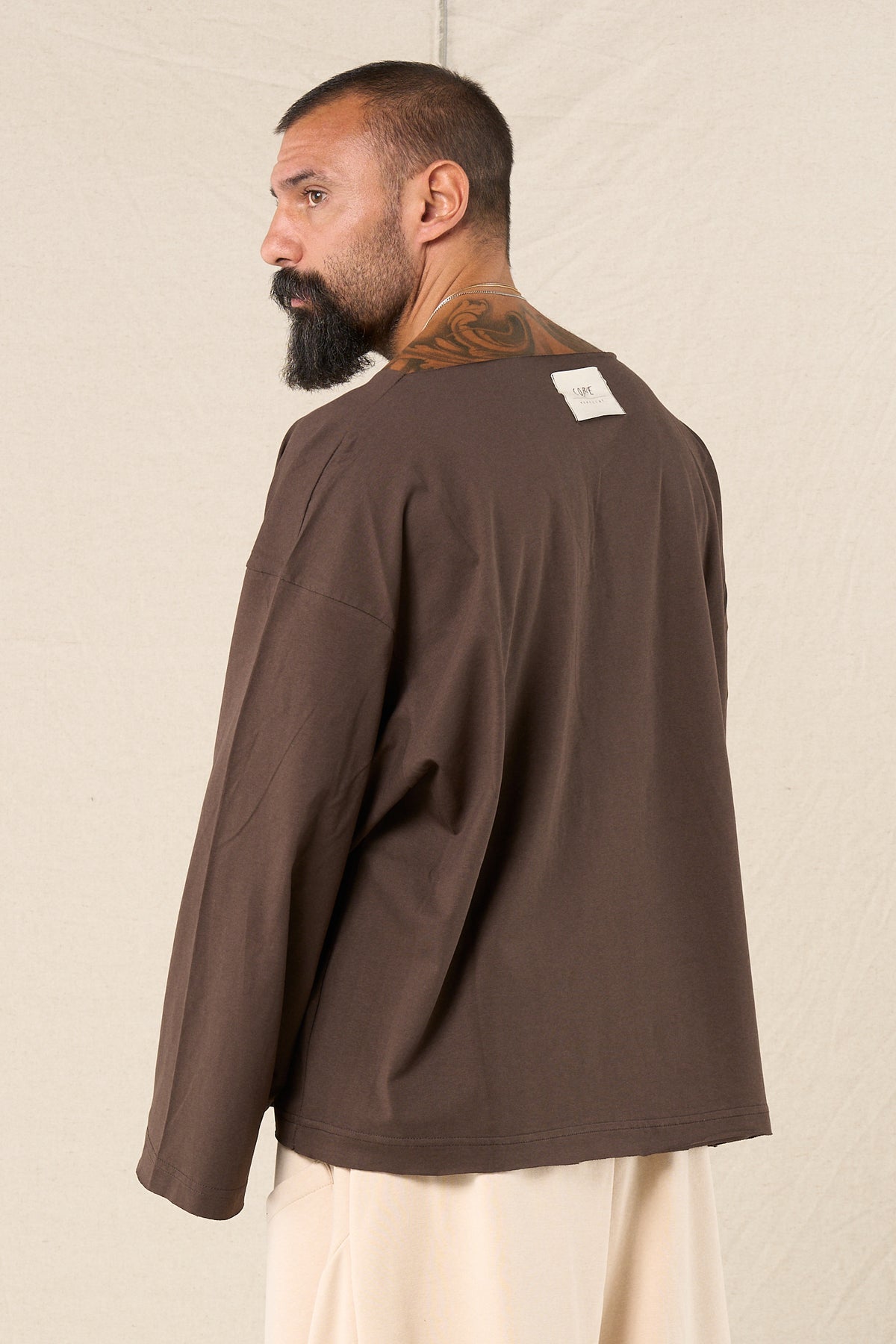Camiseta Core Oversize Blanco
