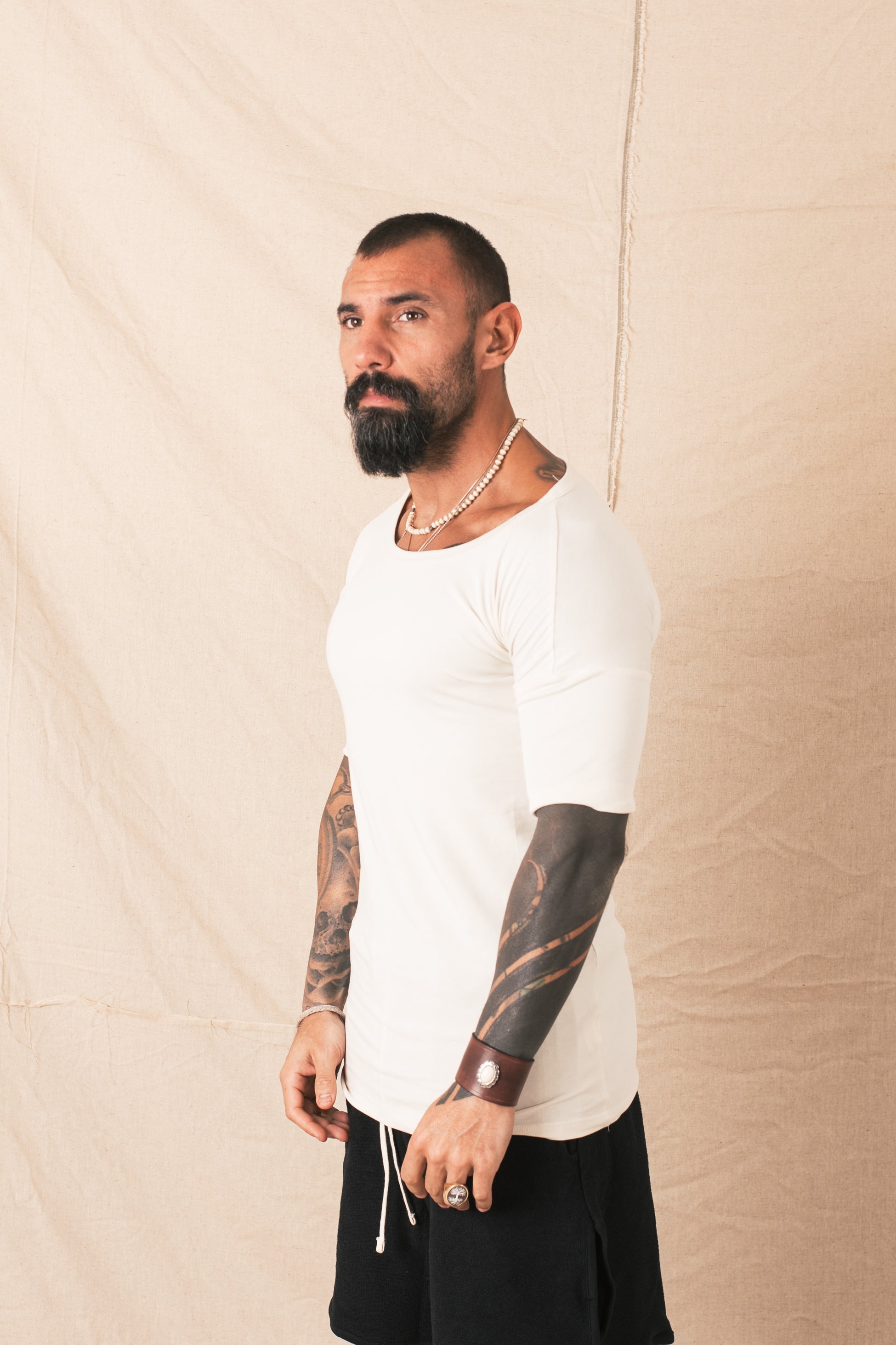 T-shirt Bielastico M/M Crema