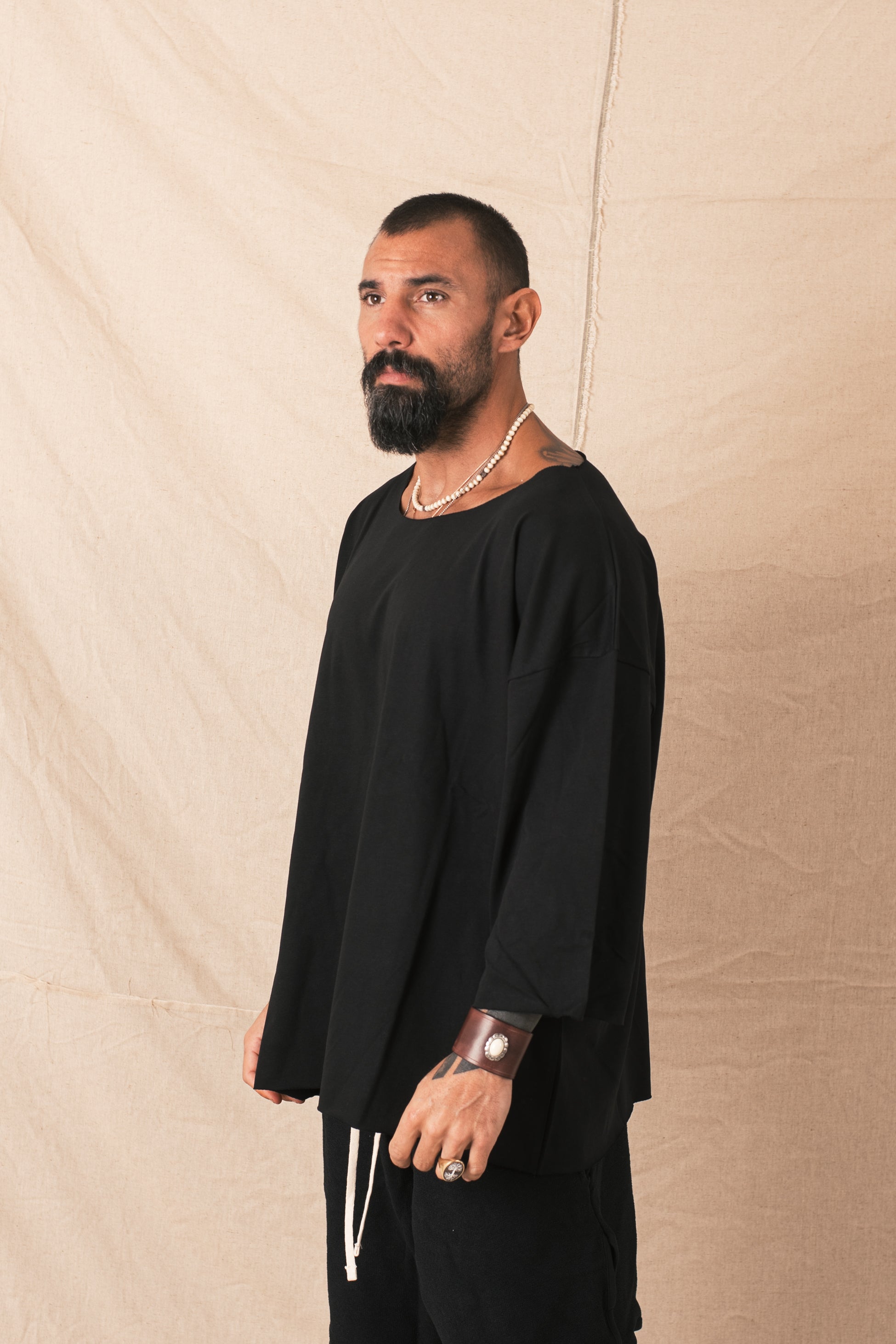 Maglia Core Oversize Nero