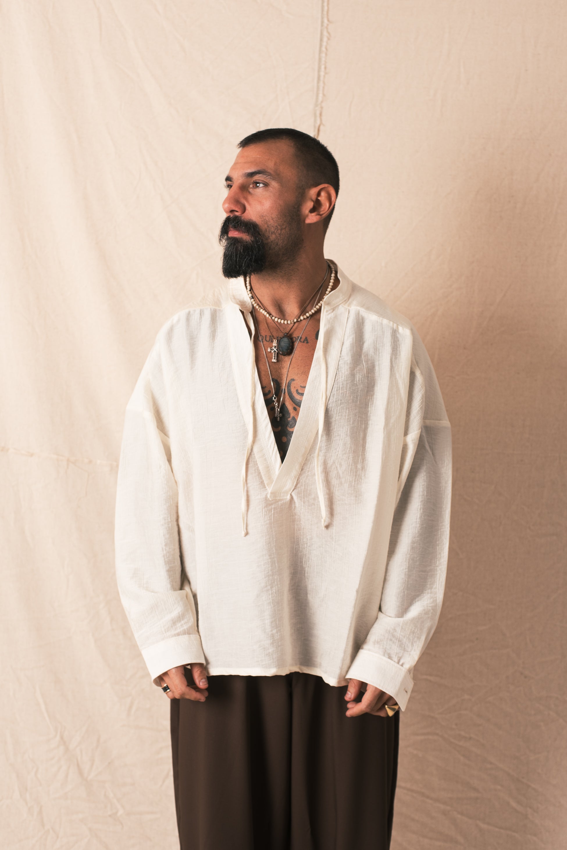 Casacca Laccio Crema