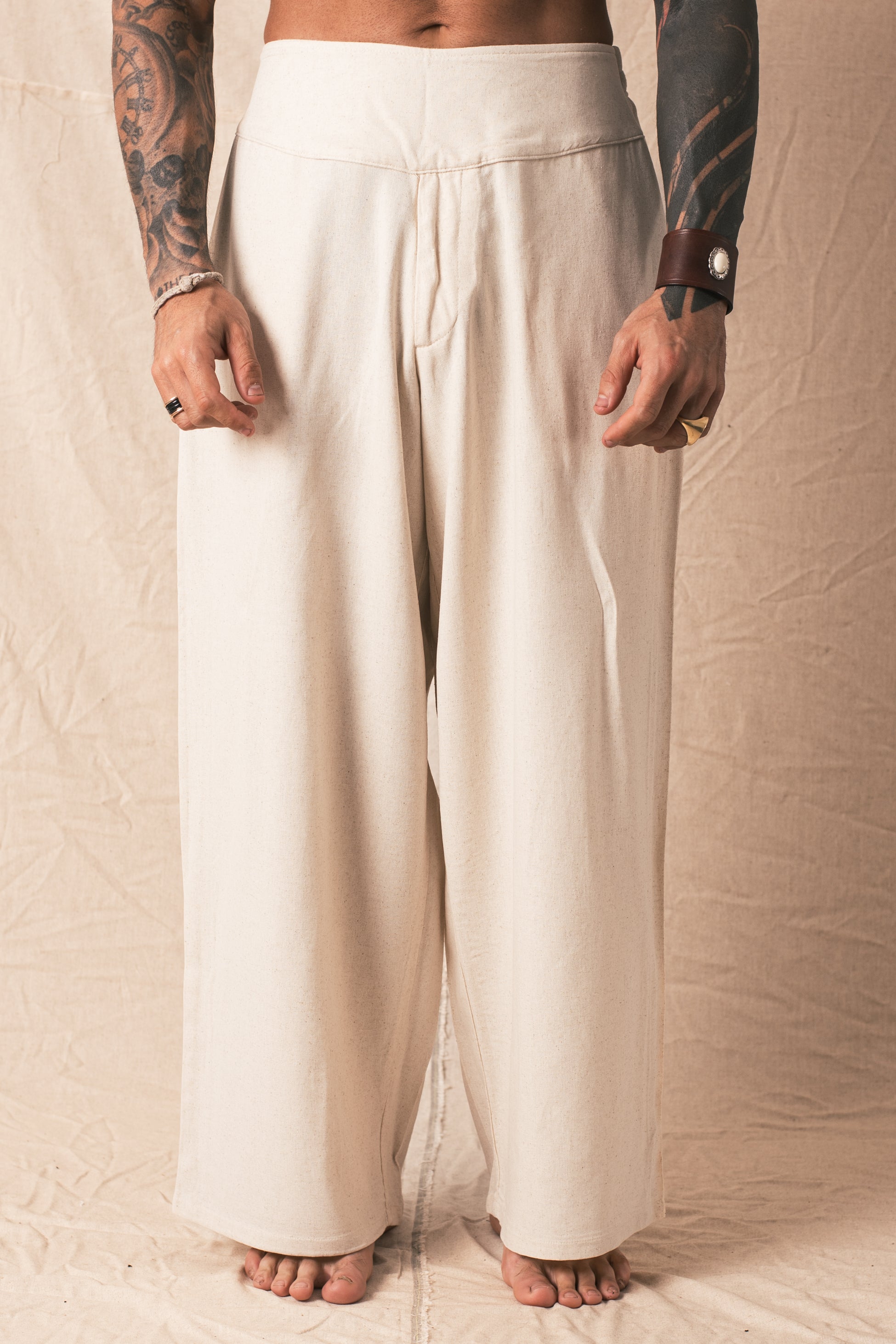 Pantalone Ritual Naturale Lino