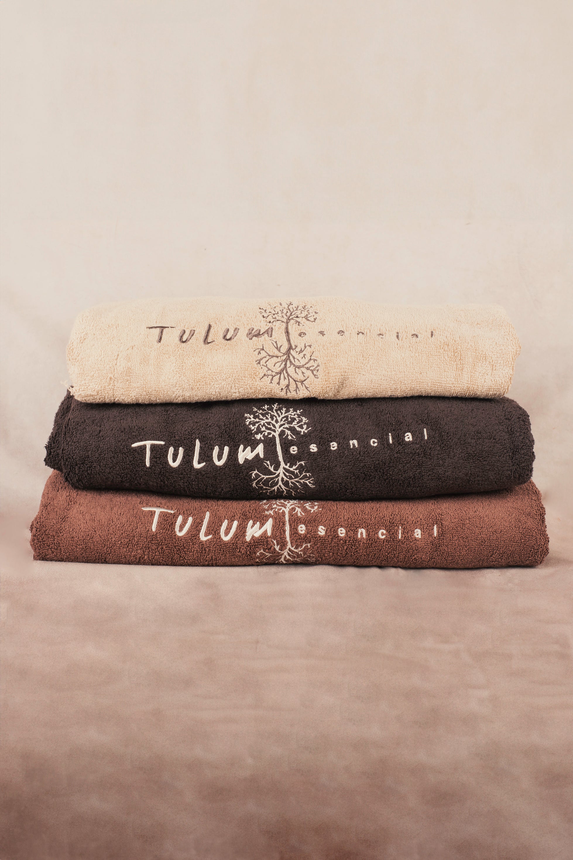 Telo mare in Spugna Beige