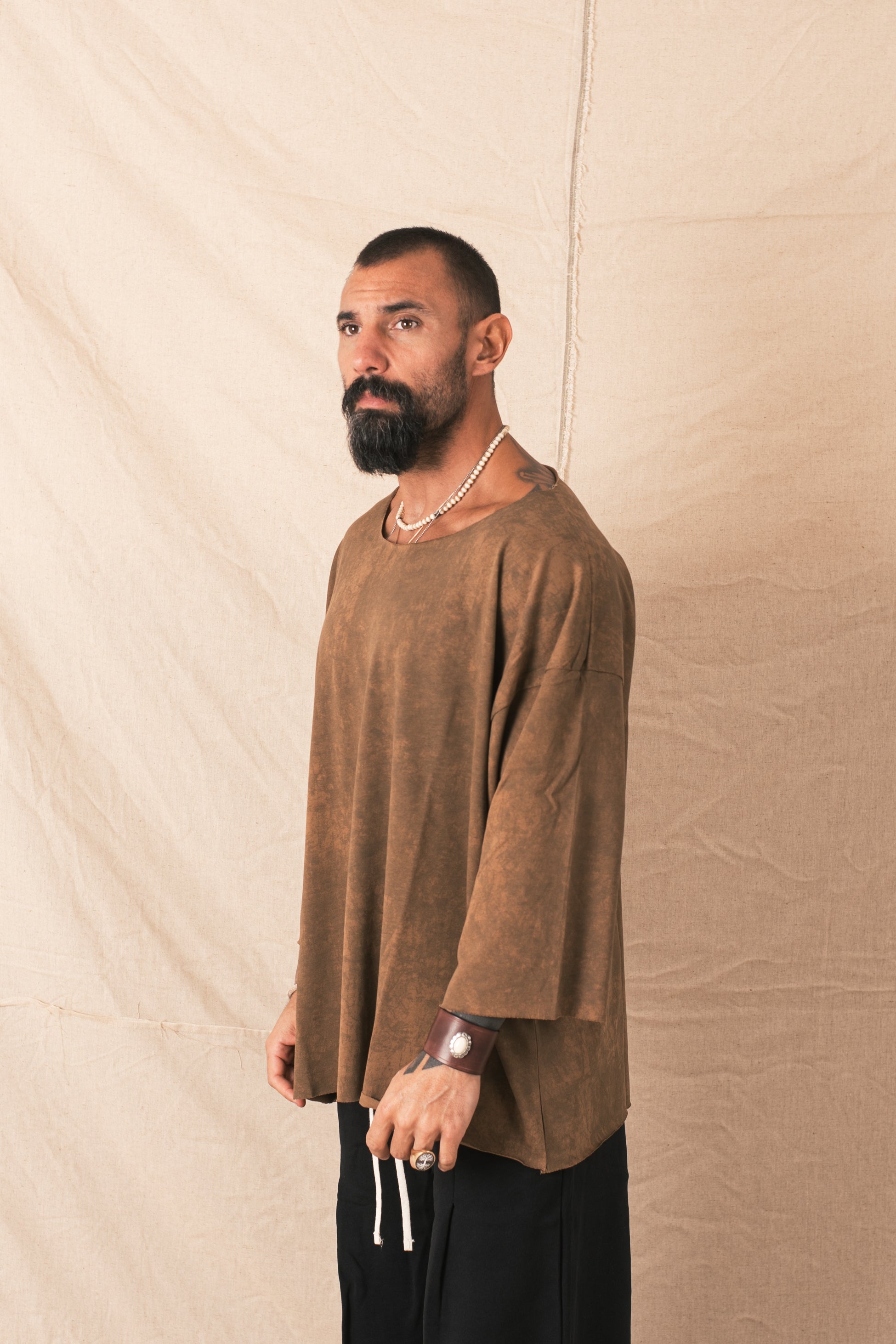 Maglia Delave Oversize Ambra