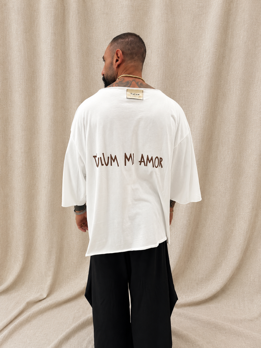 T-shirt TulumMiAmor Bianco