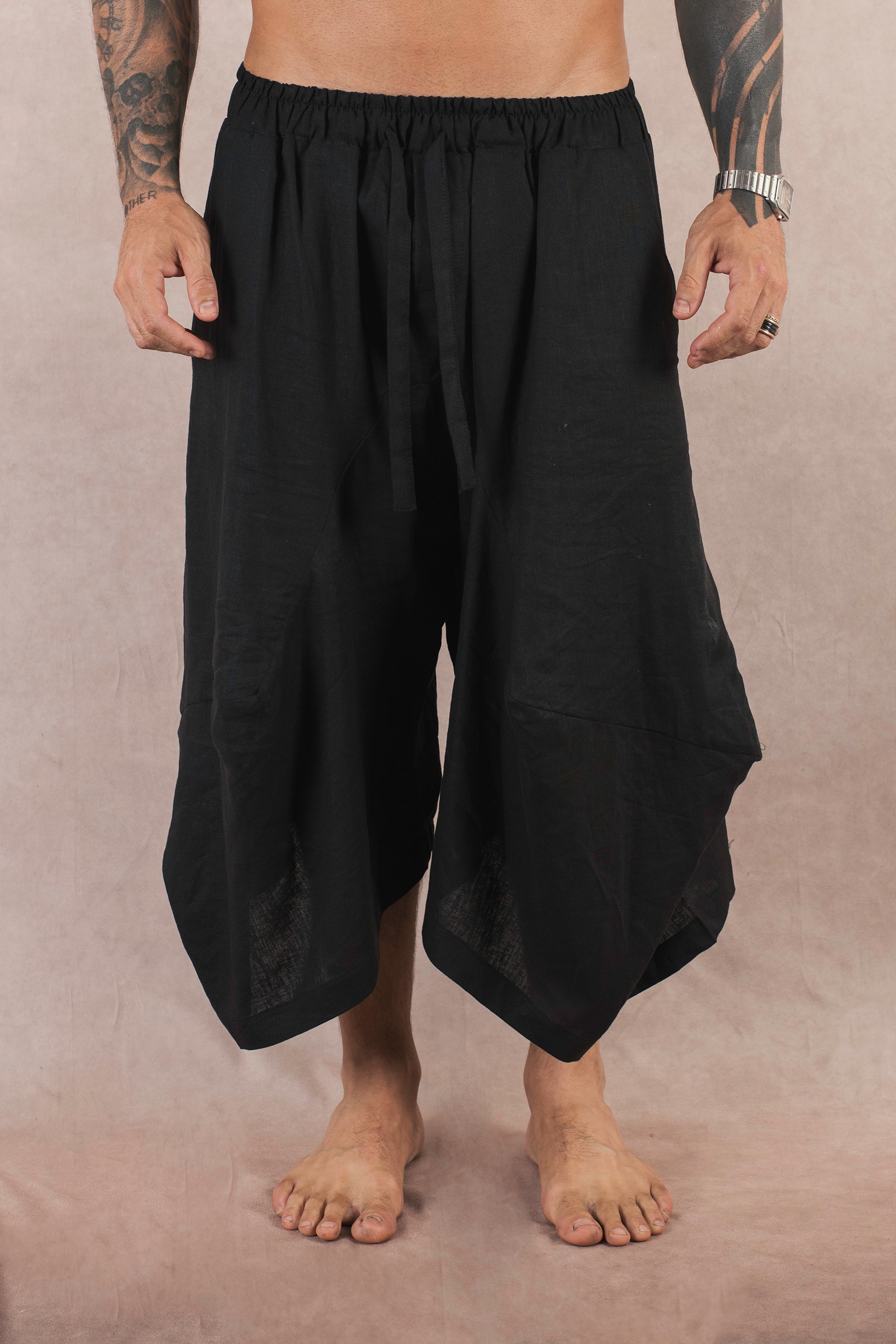Short In Lino Nero