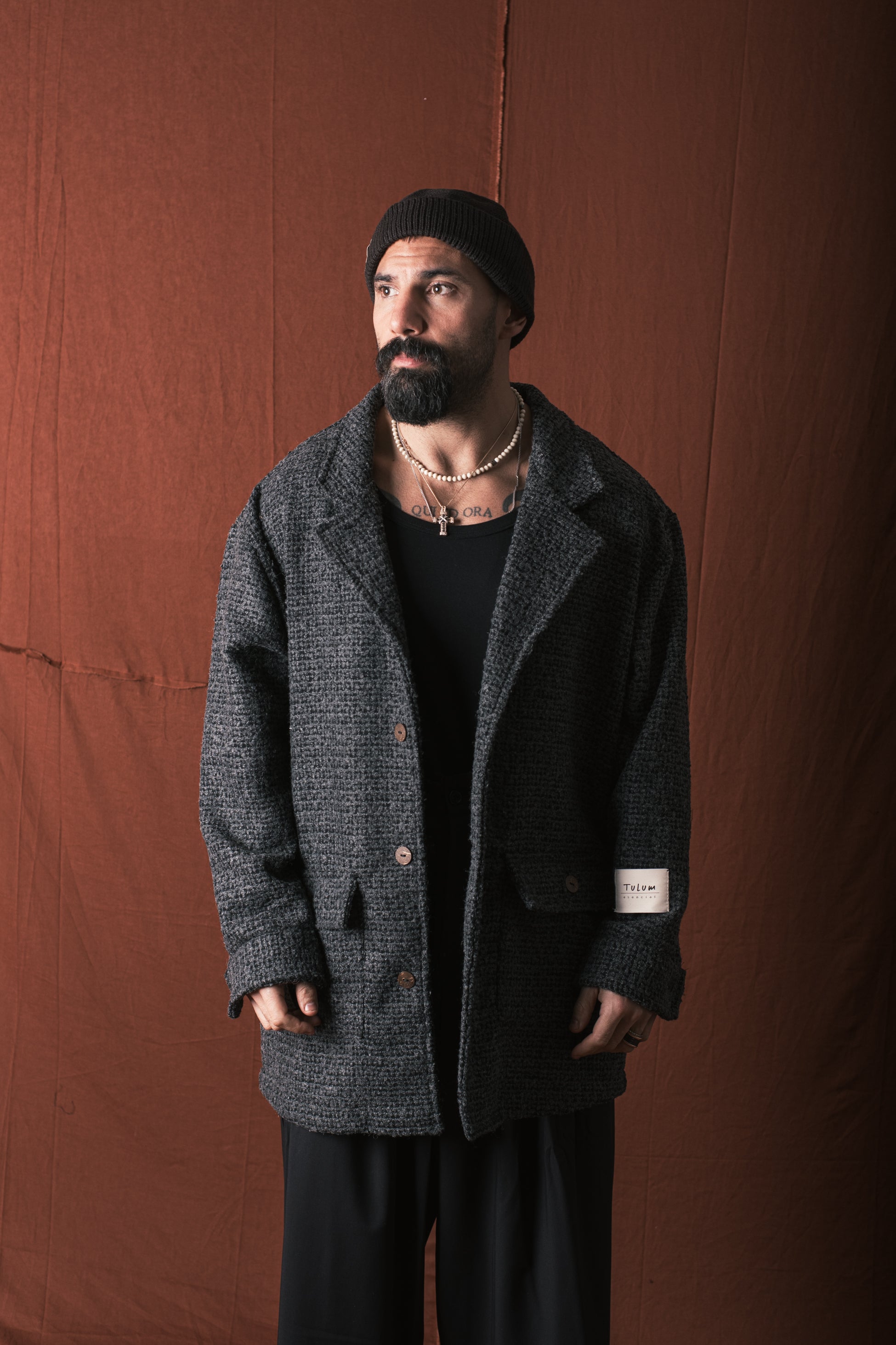 Giaccone Clochard  Grigio