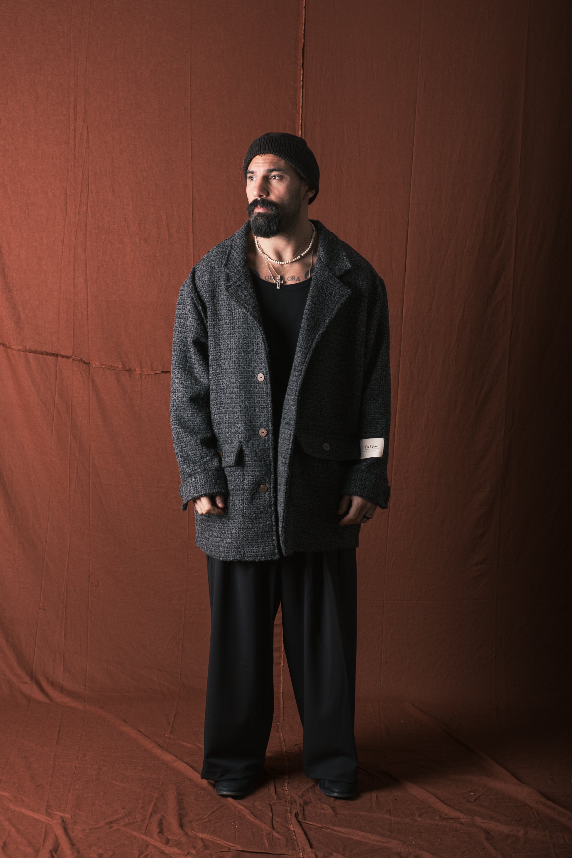 Giaccone Clochard  Grigio