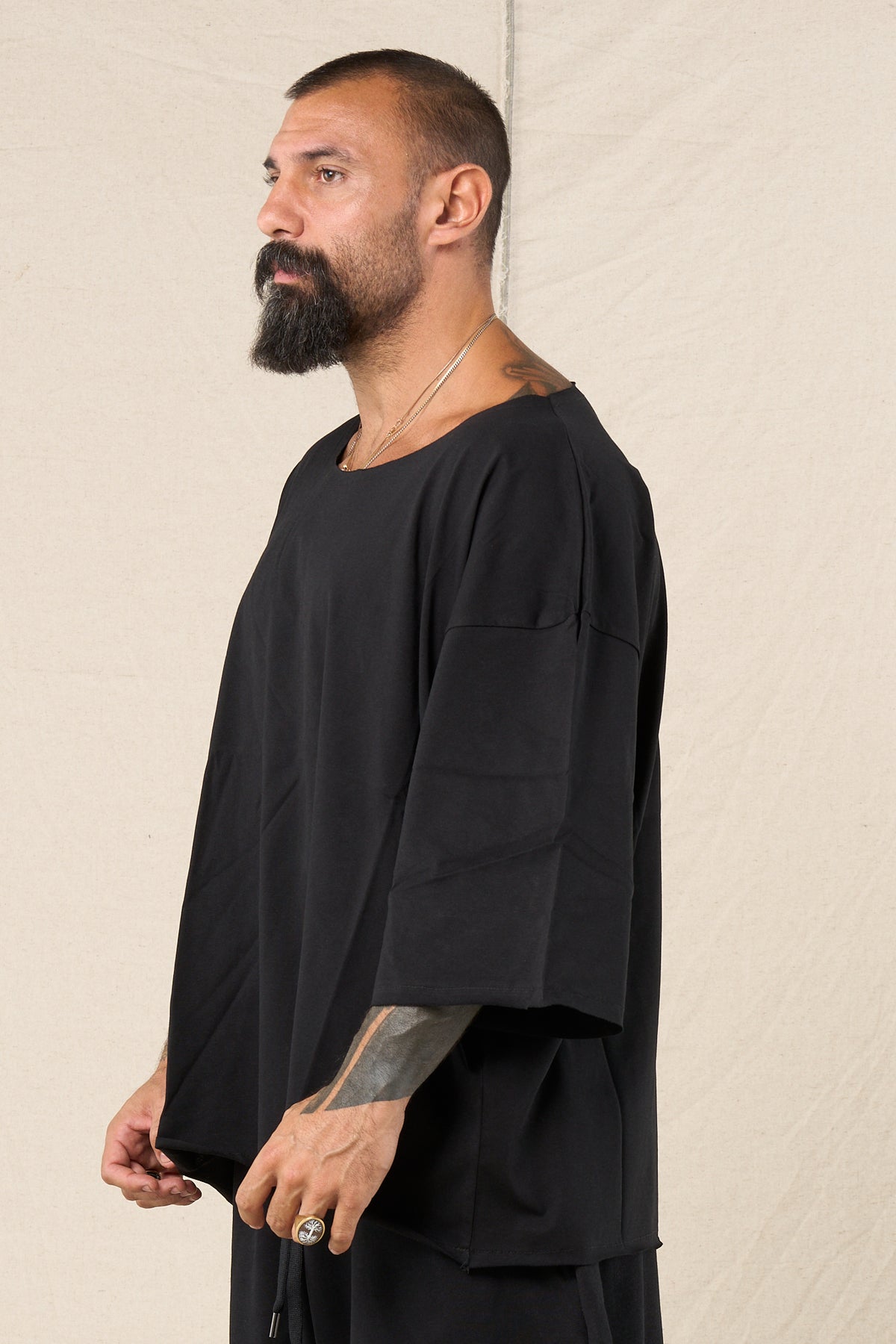 Camiseta Core Oversize Blanco