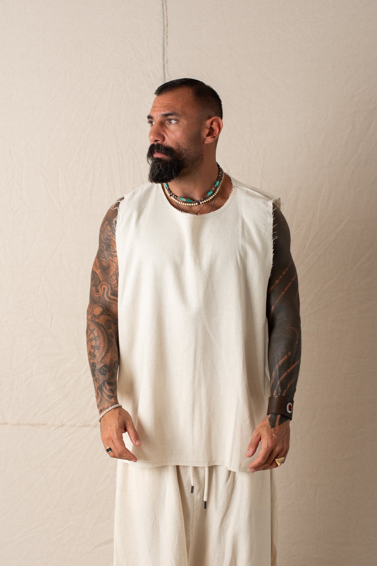 Smanicato Oversize Naturale