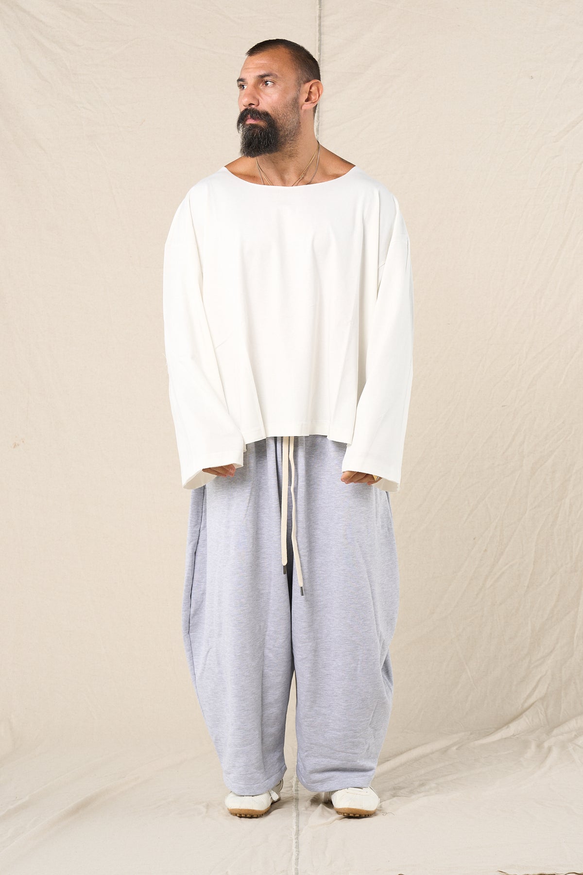 Camiseta Core Oversize Blanco
