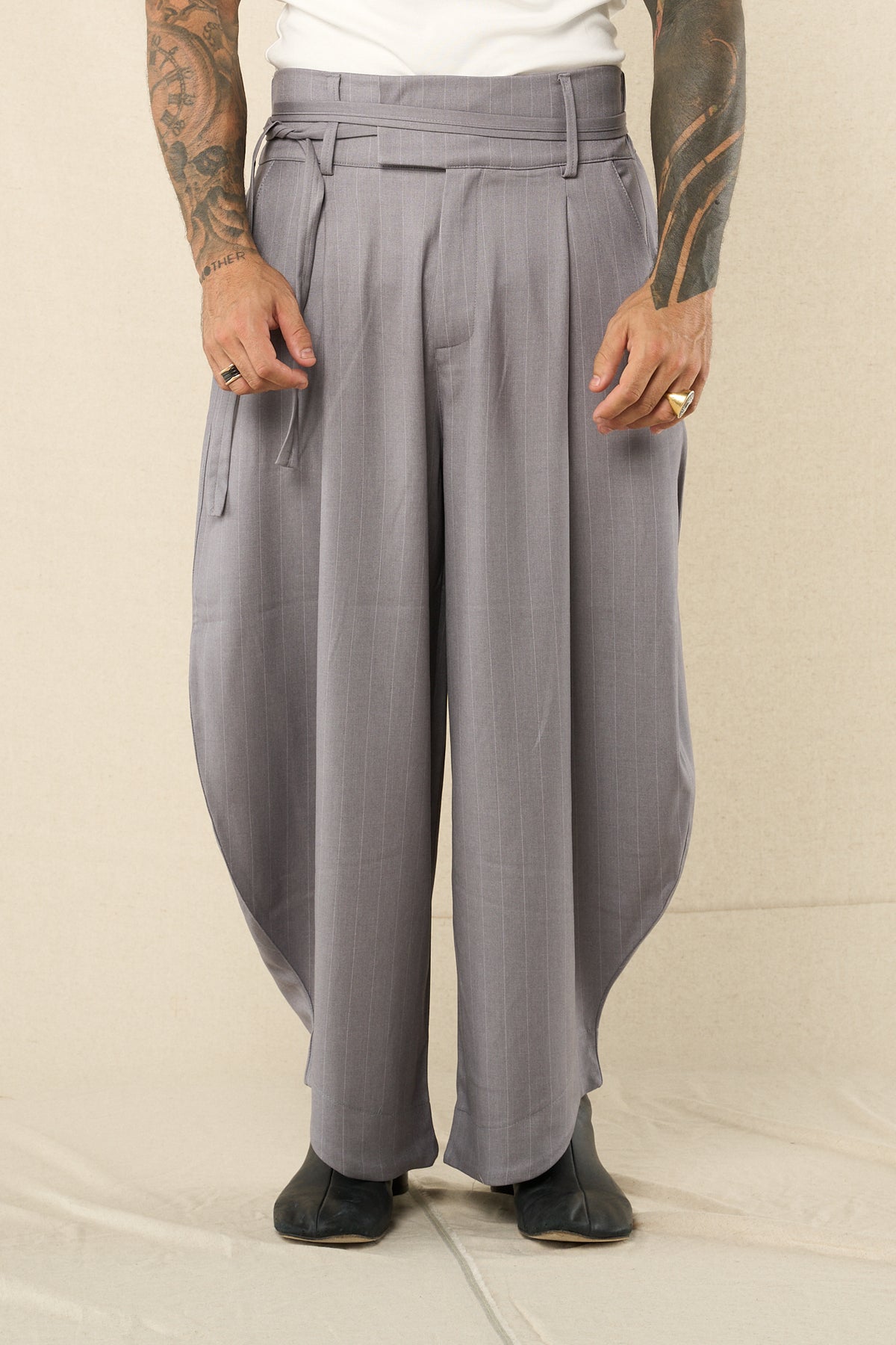 Harem Dune Grigio Gessato