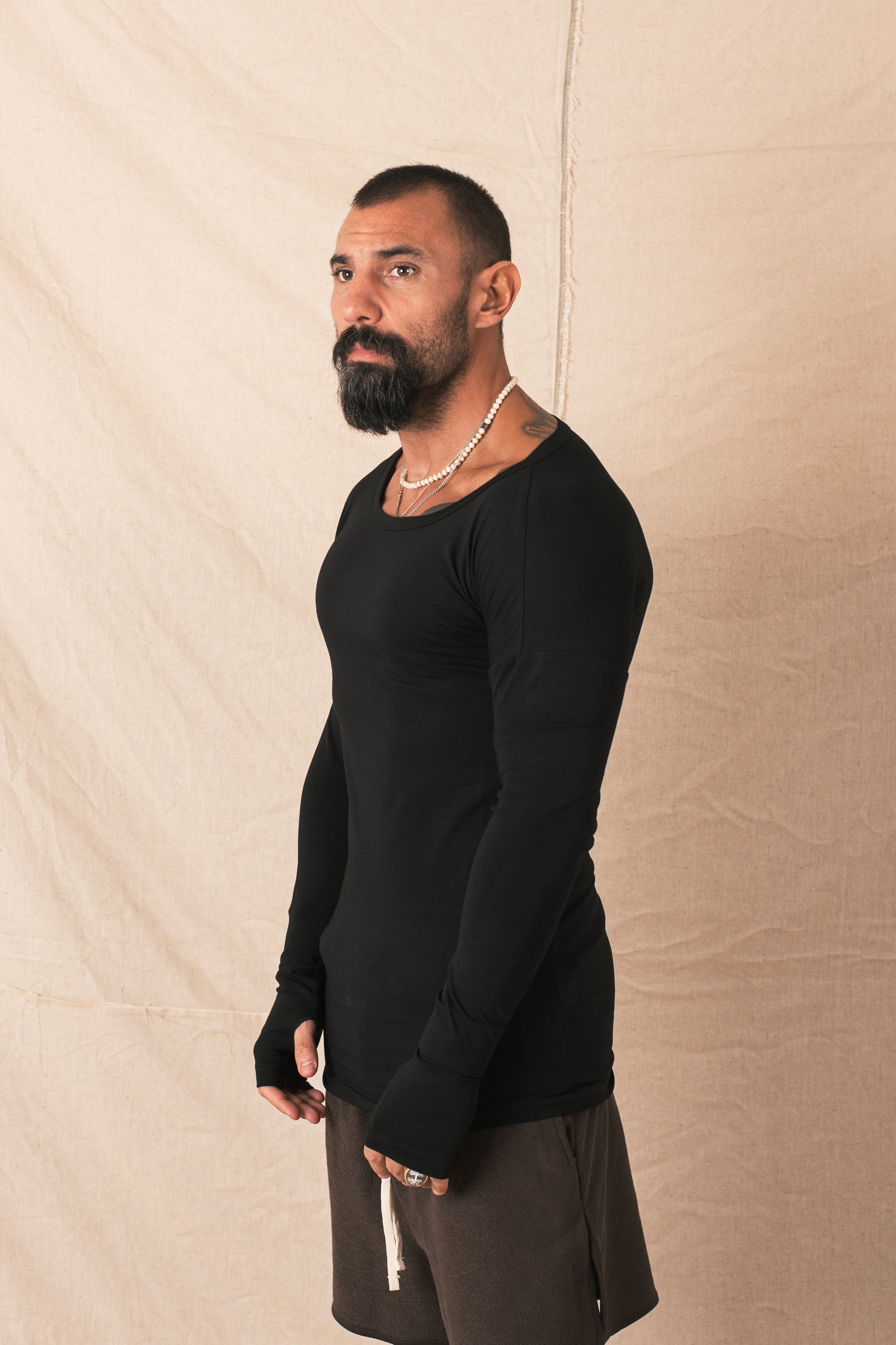 T-shirt Bielastico M/L Nero
