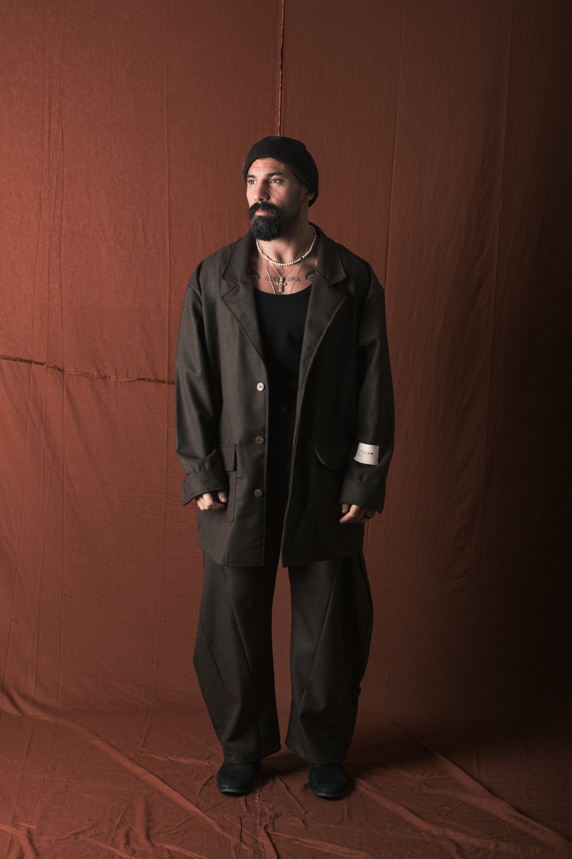 Giaccone in Lana  Moro