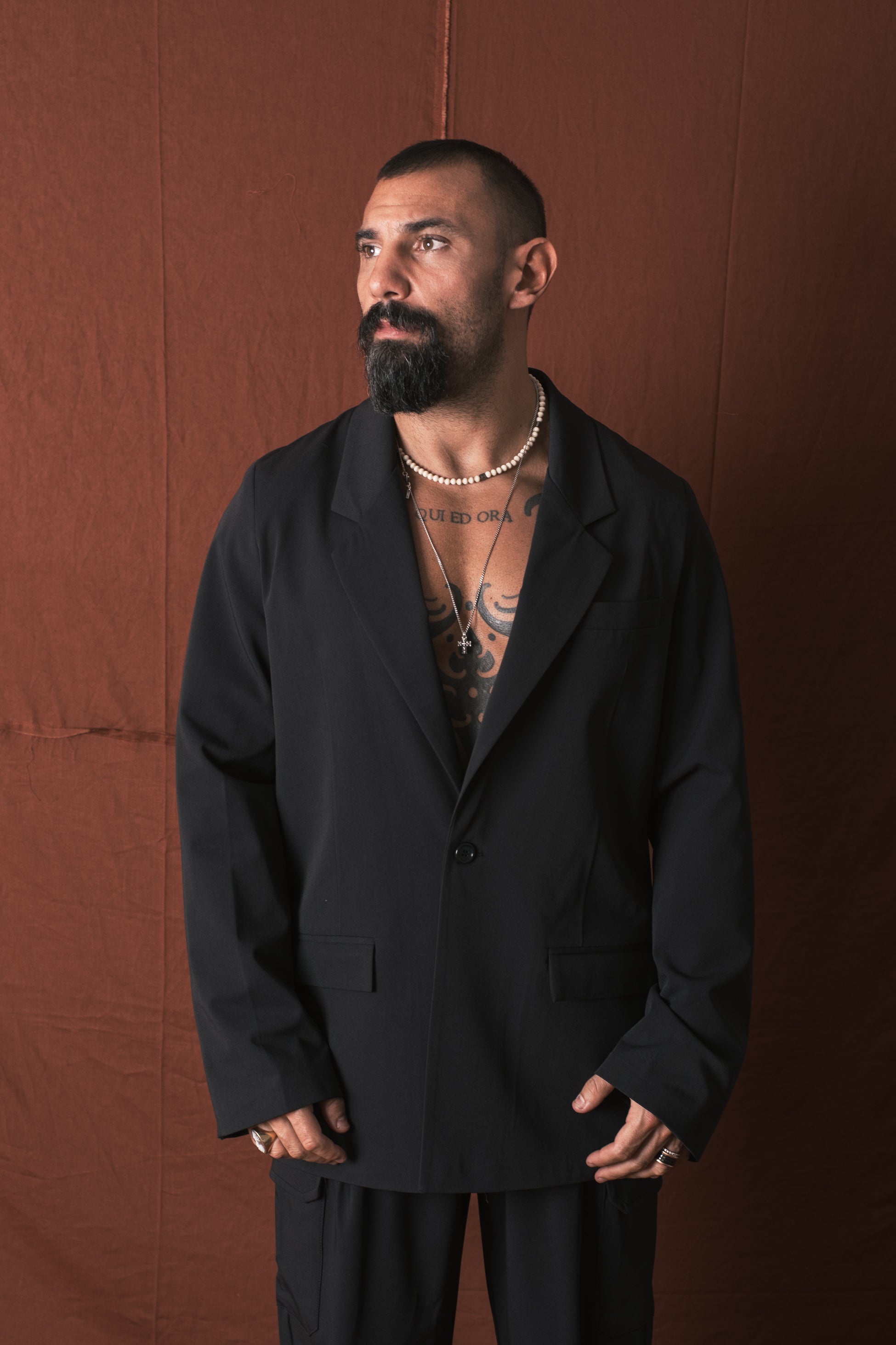 Blazer Monopetto Nero