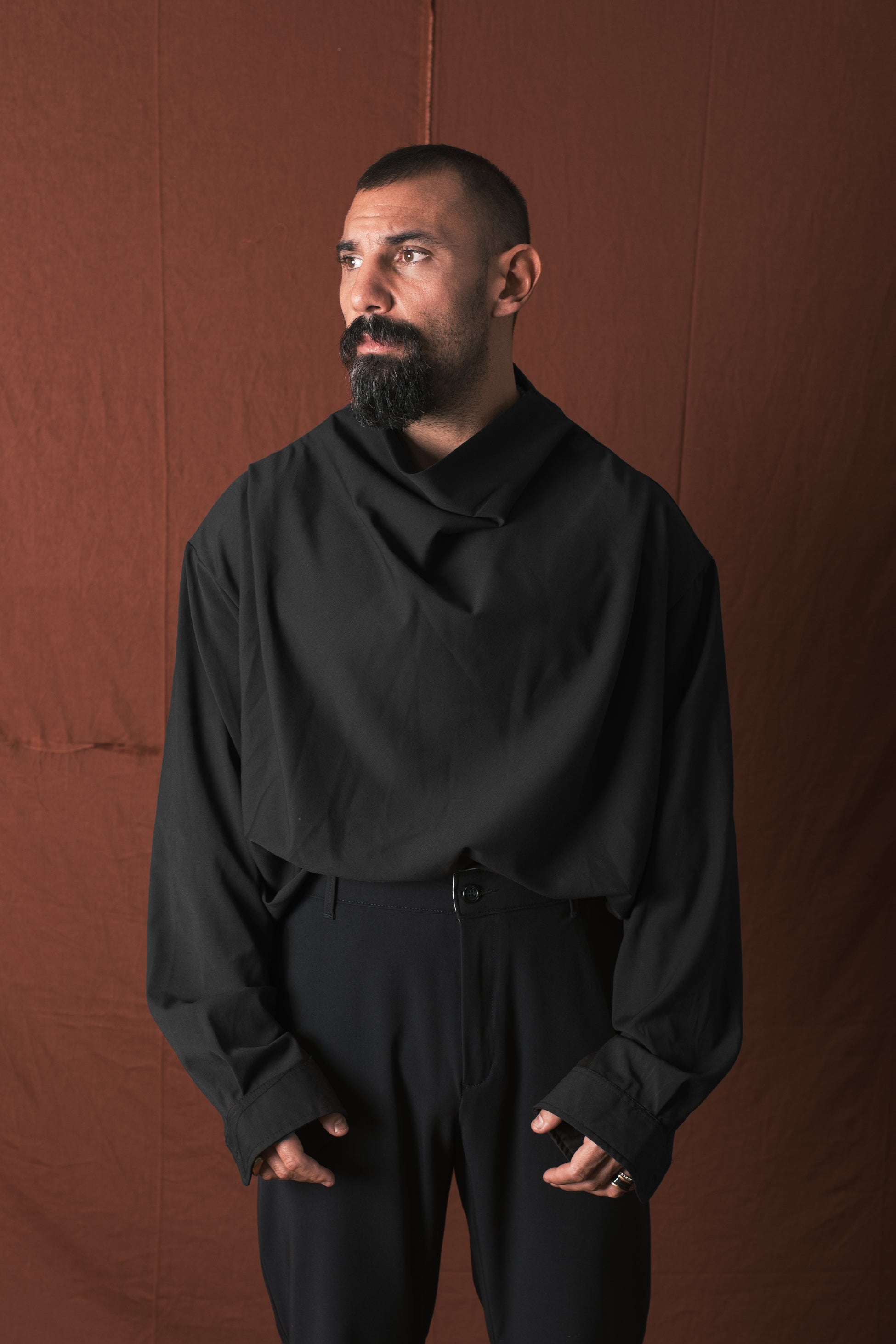Casacca Sciallata Nero
