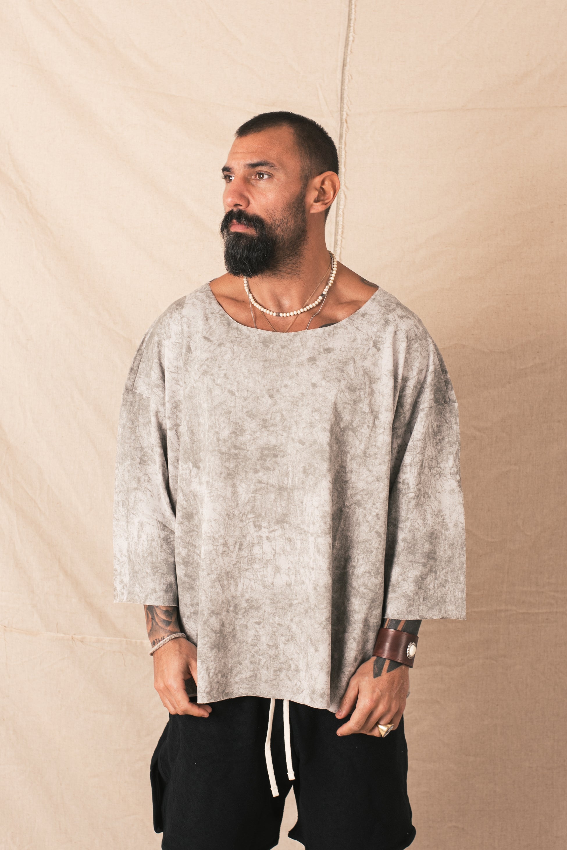 Maglia Delave Oversize Grey
